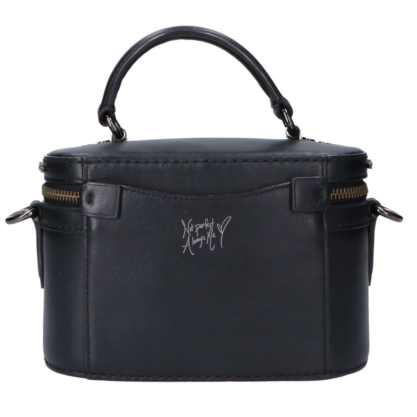 Handbag Leather Coach - 4