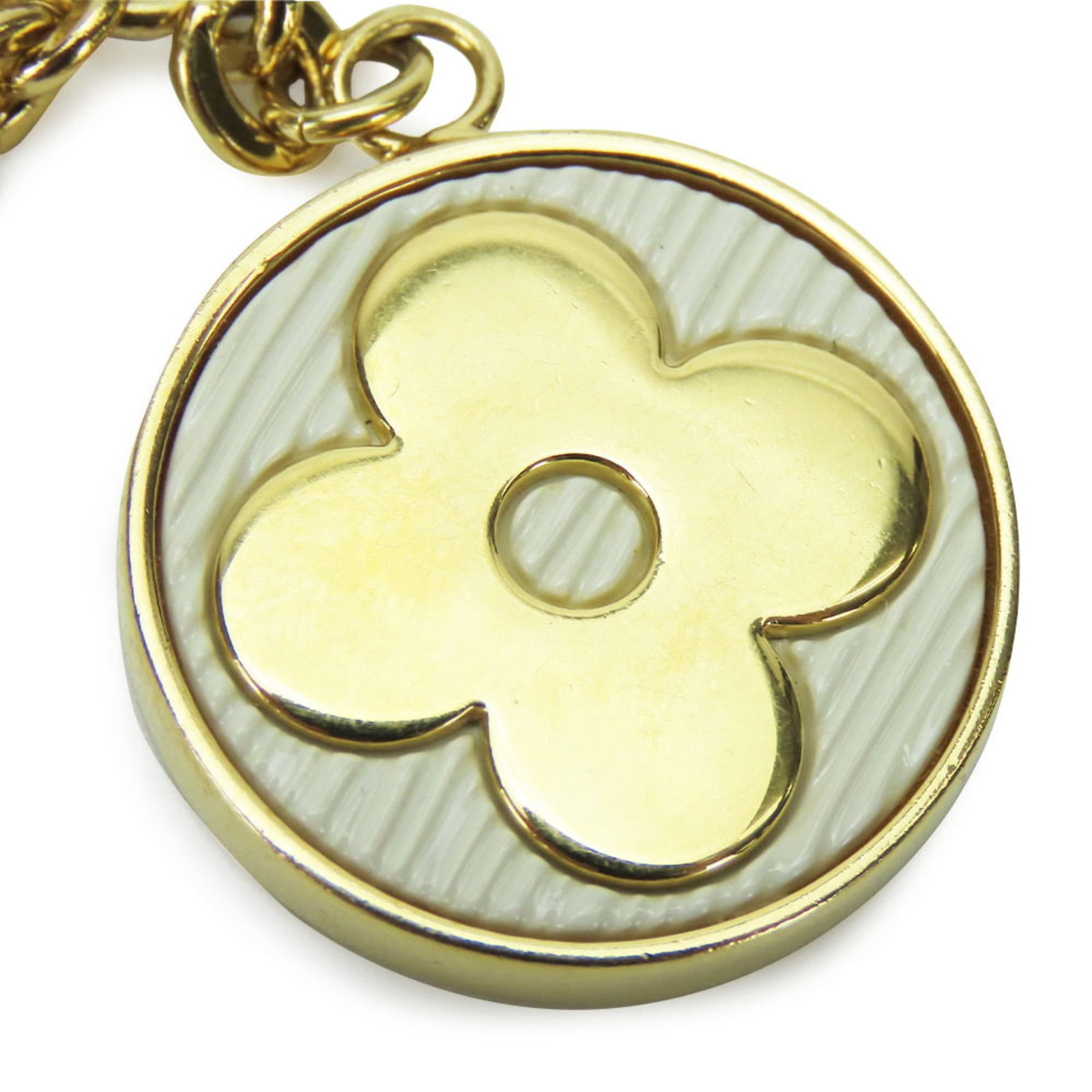 Metal keyring monogram Louis Vuitton - 5