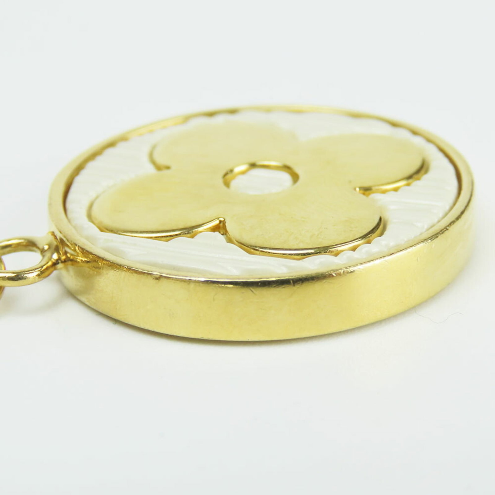Metal keyring monogram Louis Vuitton - 7