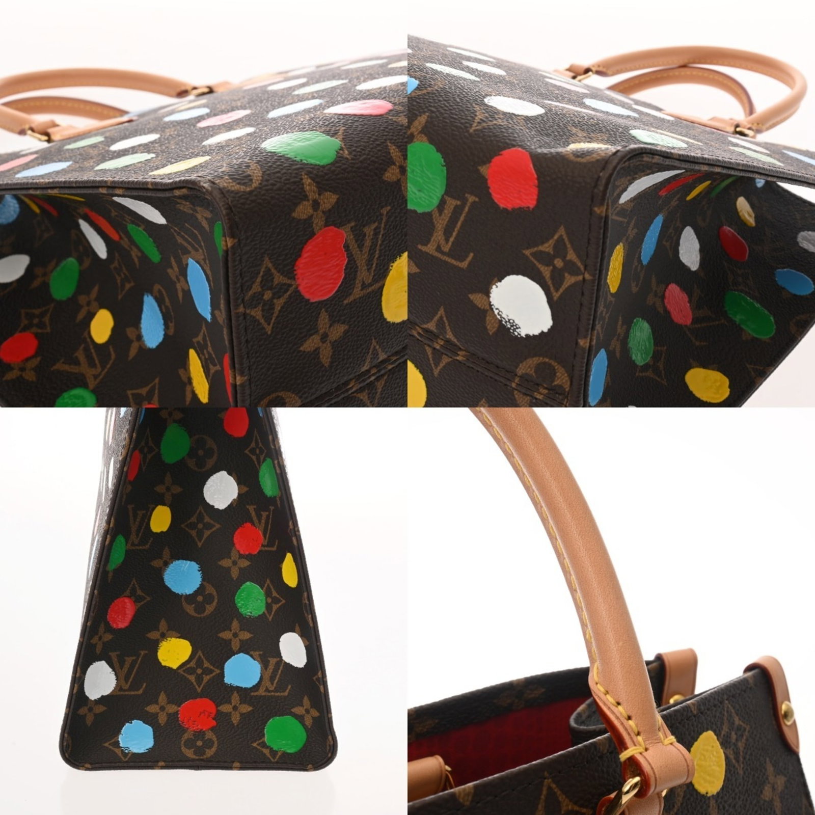 Canvas monogram handbag Vuitton Louis - 9