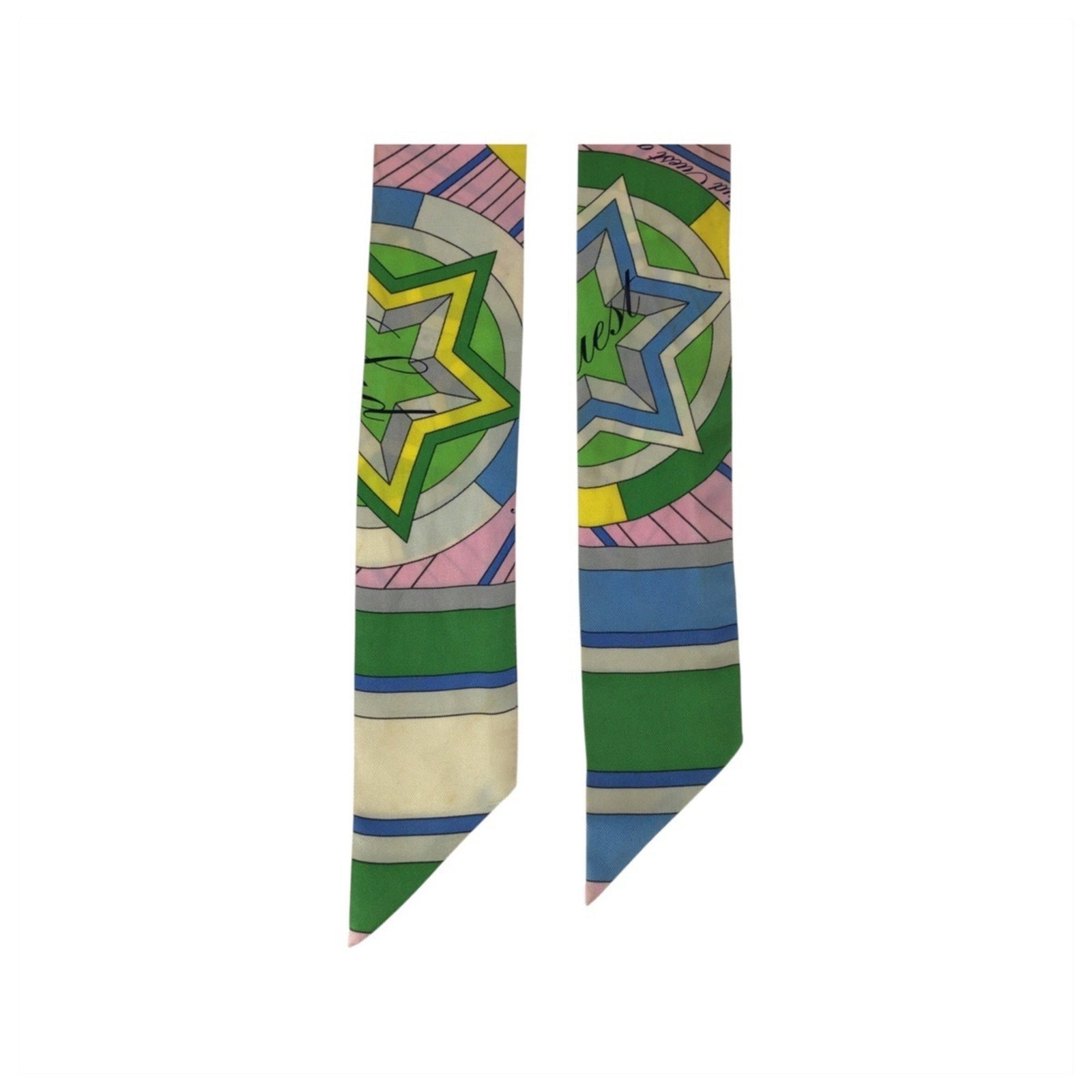 Silk Hermes Scarf - 3