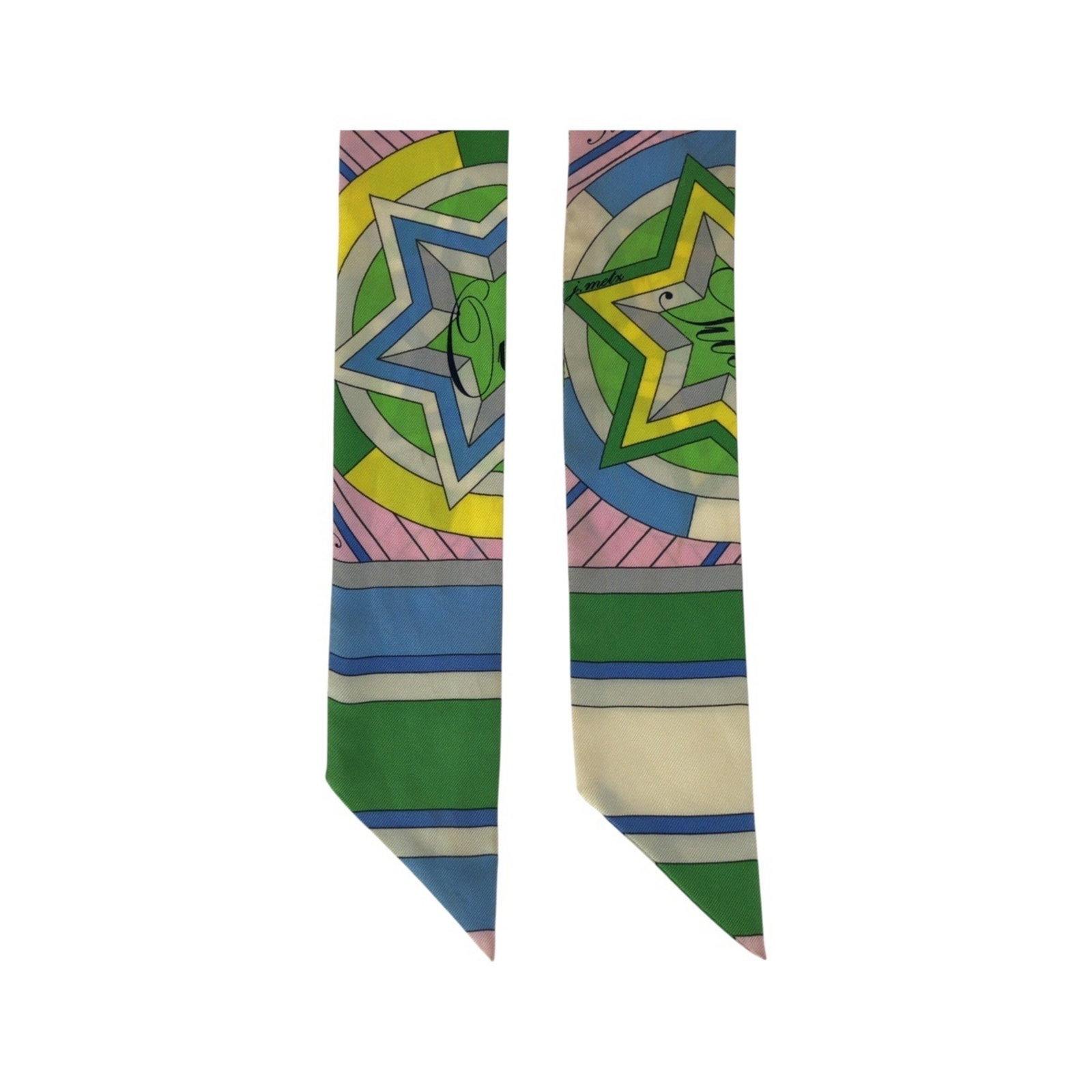 Silk Hermes Scarf - 4