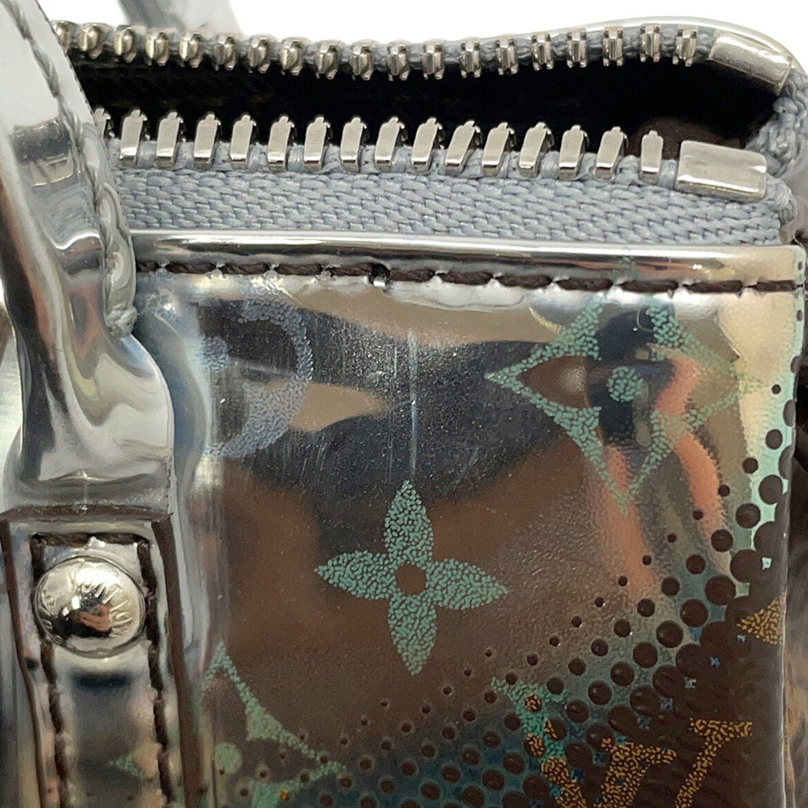 Metal keyring monogram Louis Vuitton - 6