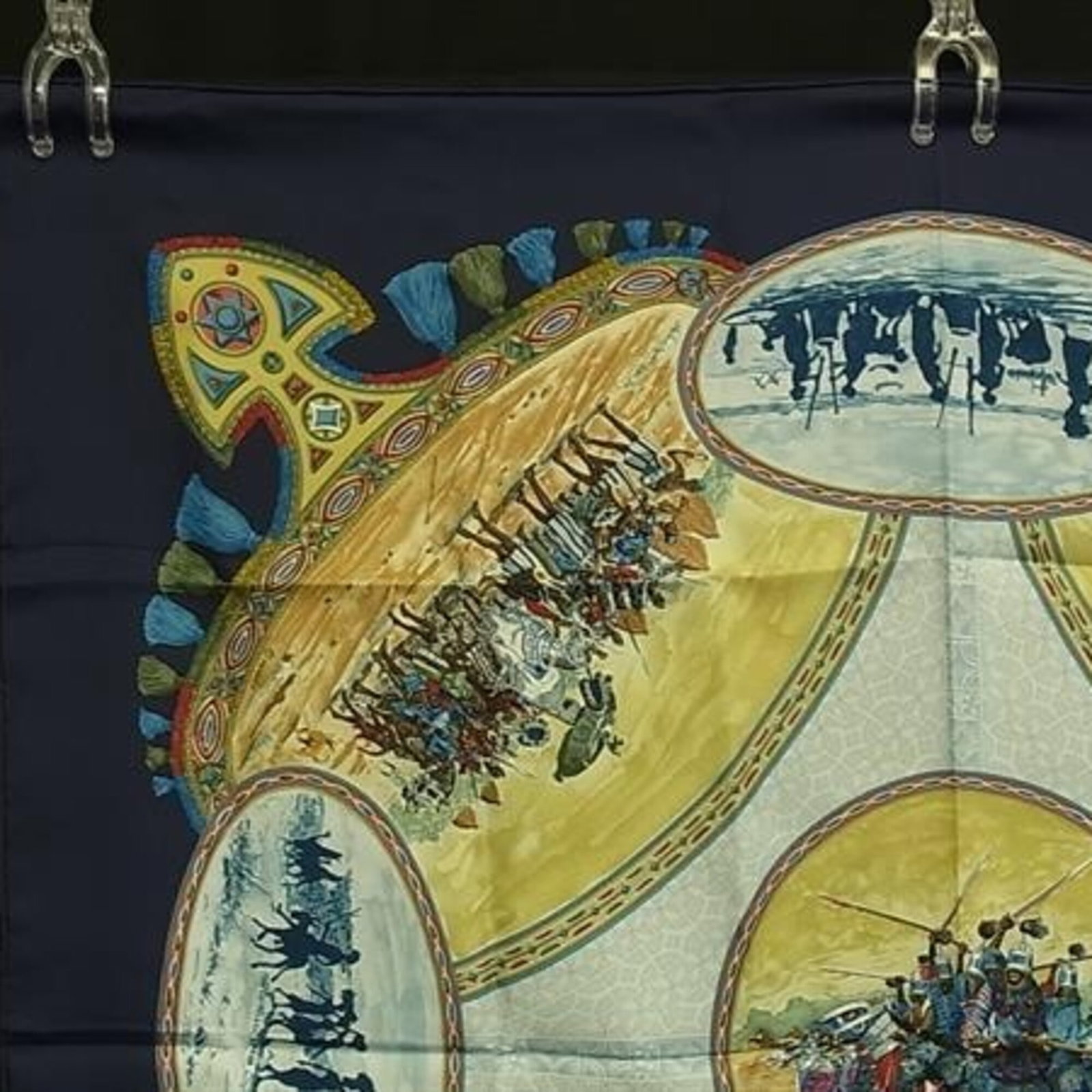 Silk Hermes Scarf - 2