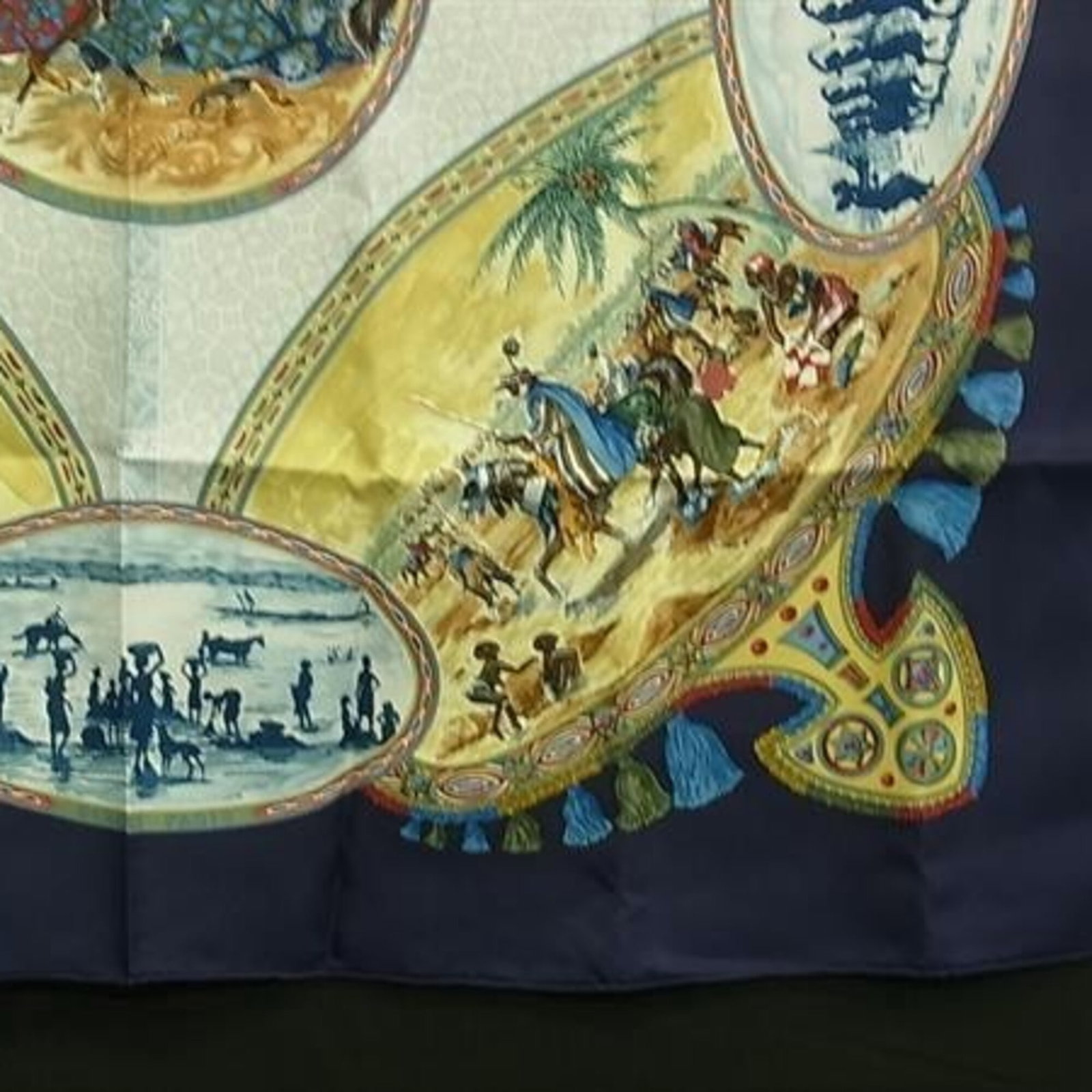 Silk Hermes Scarf - 3