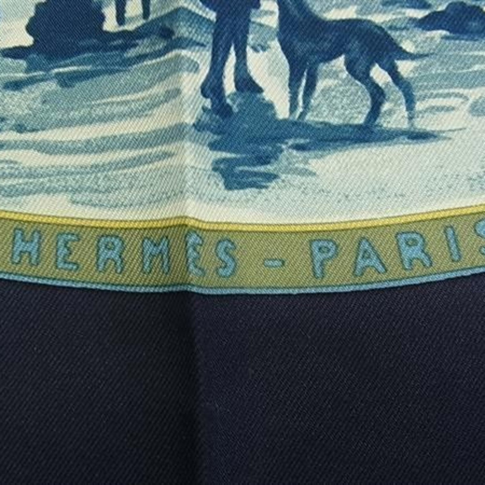 Silk Hermes Scarf - 4