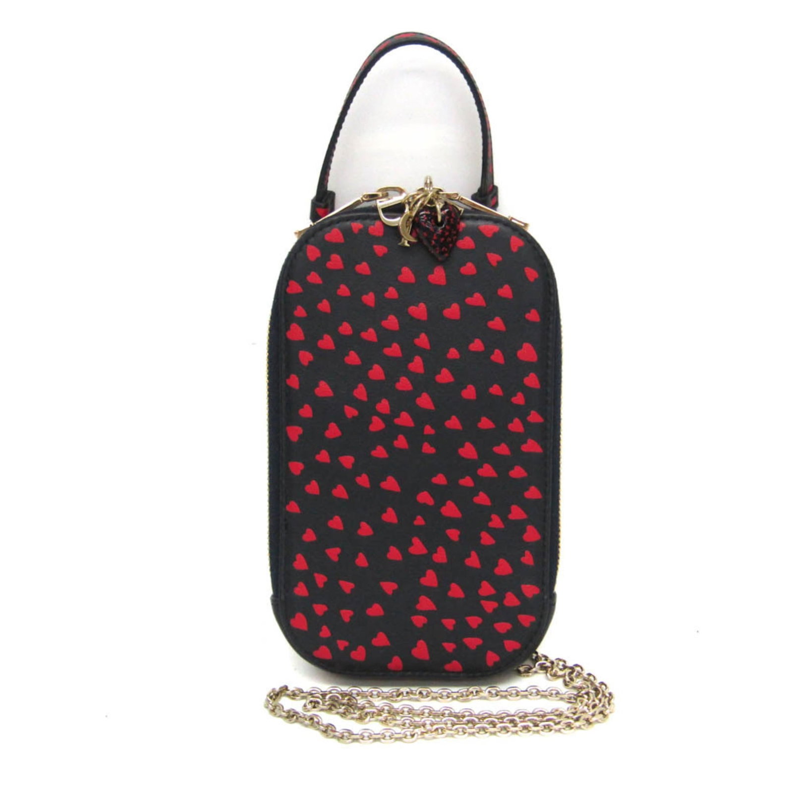 Shoulder Bag Christian Dior Leather Pouch (1 of 11)