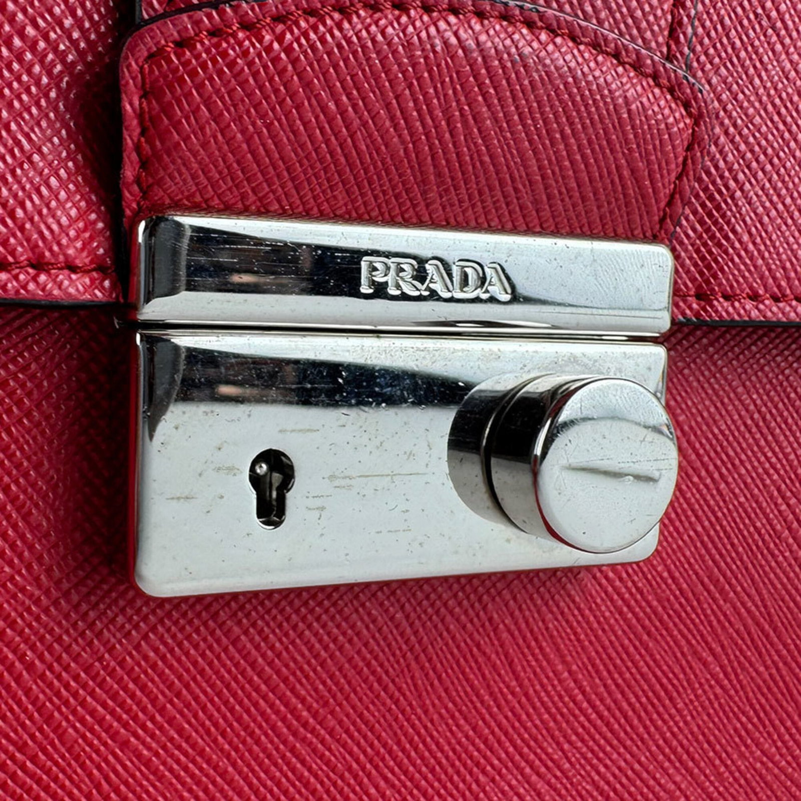 Shoulder Bag Prada Leather - 12
