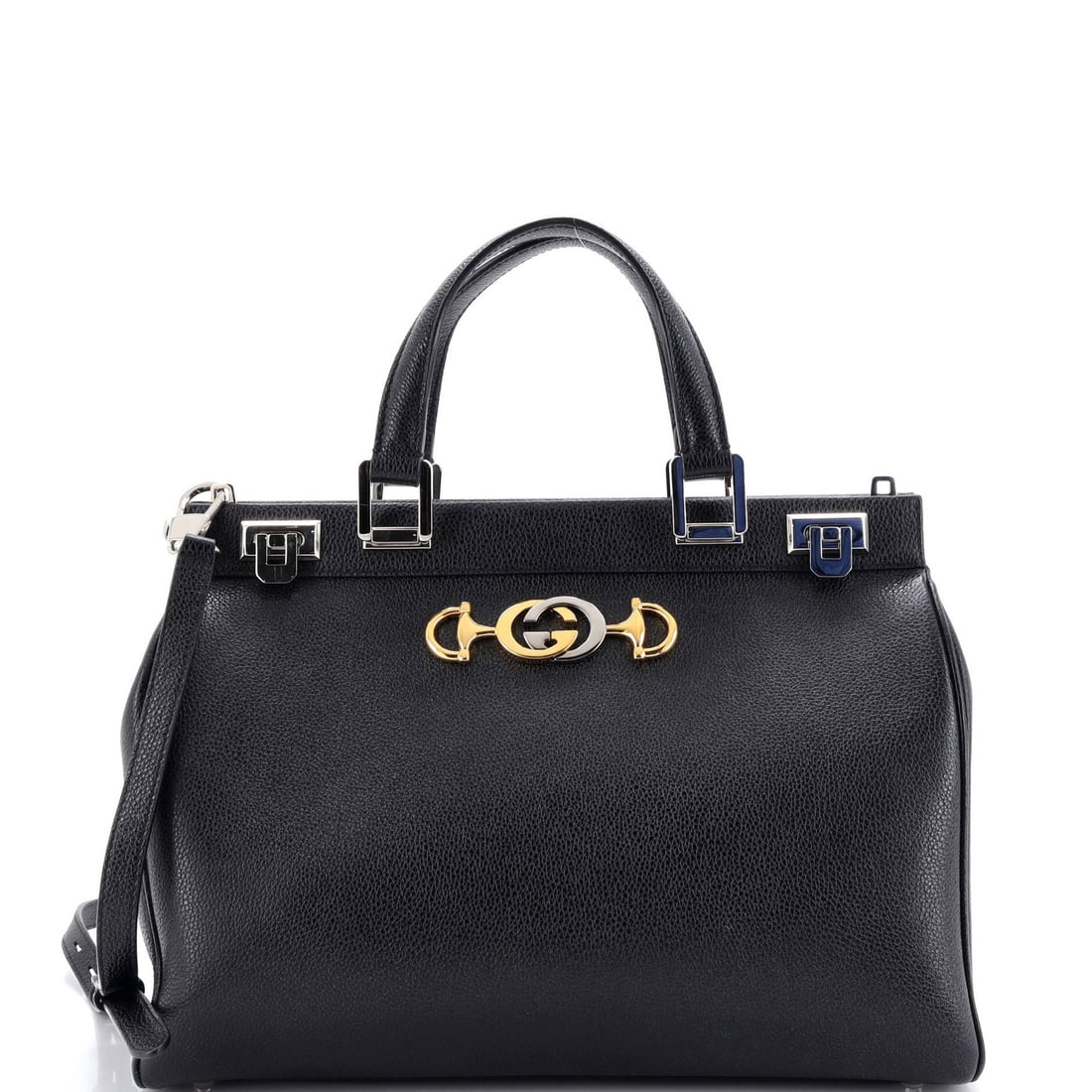 Gucci Medium Leather Top Handle Bag Zumi (1 of 6)