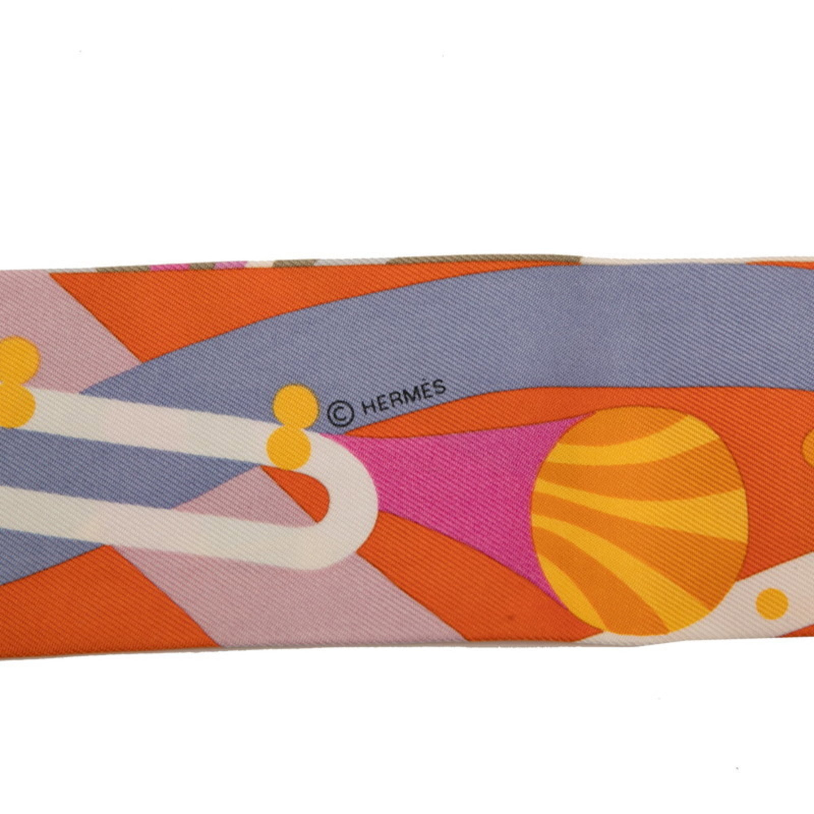 Silk Hermes Scarf - 4