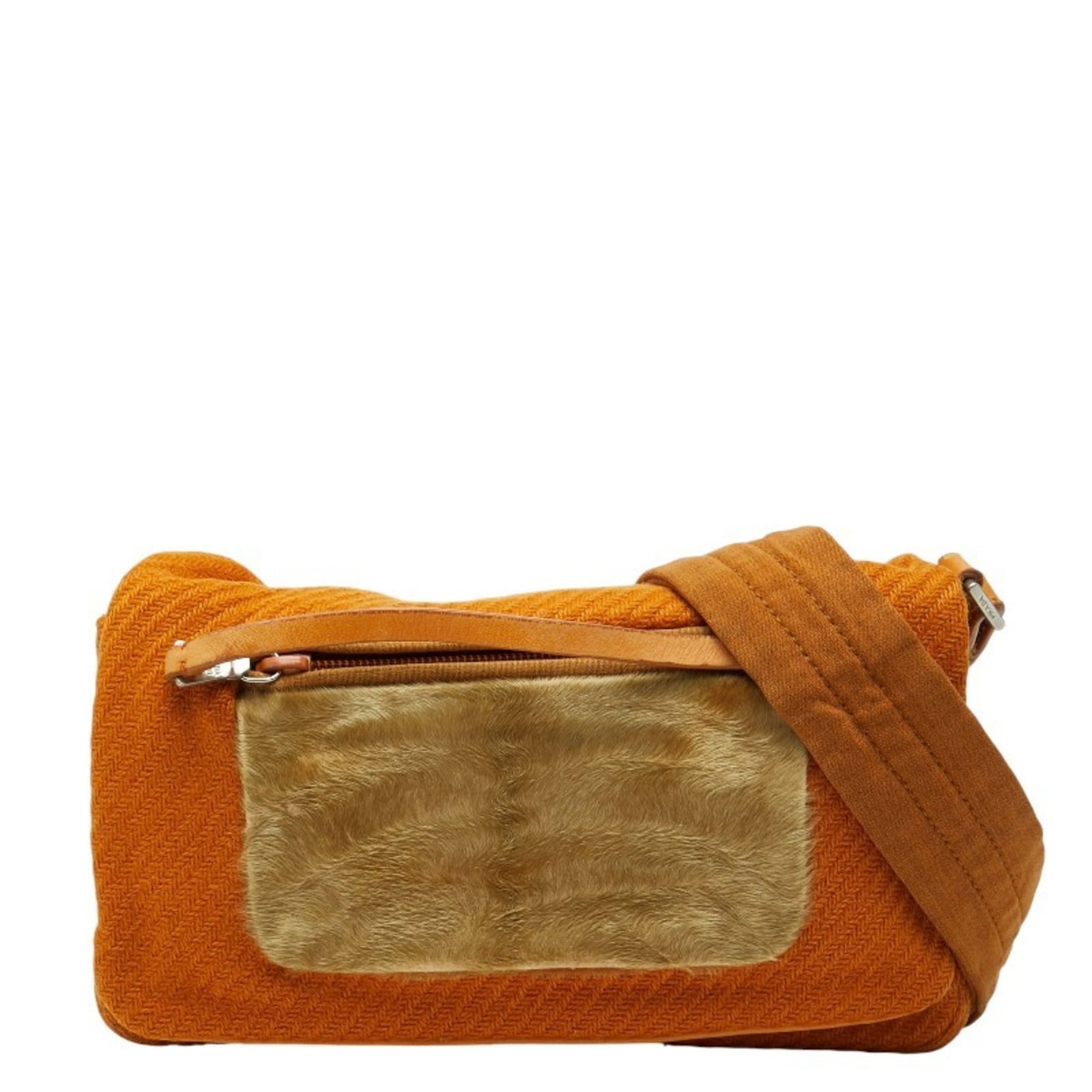 Shoulder bag wool by Prada: Shoulder bag wool by Prada Prada's shoulder bag is crafted from high-quality wool, offering a unique and stylish touch to any outfit. Measuring 13cm x 22cm x 4cm, it features a classic design with