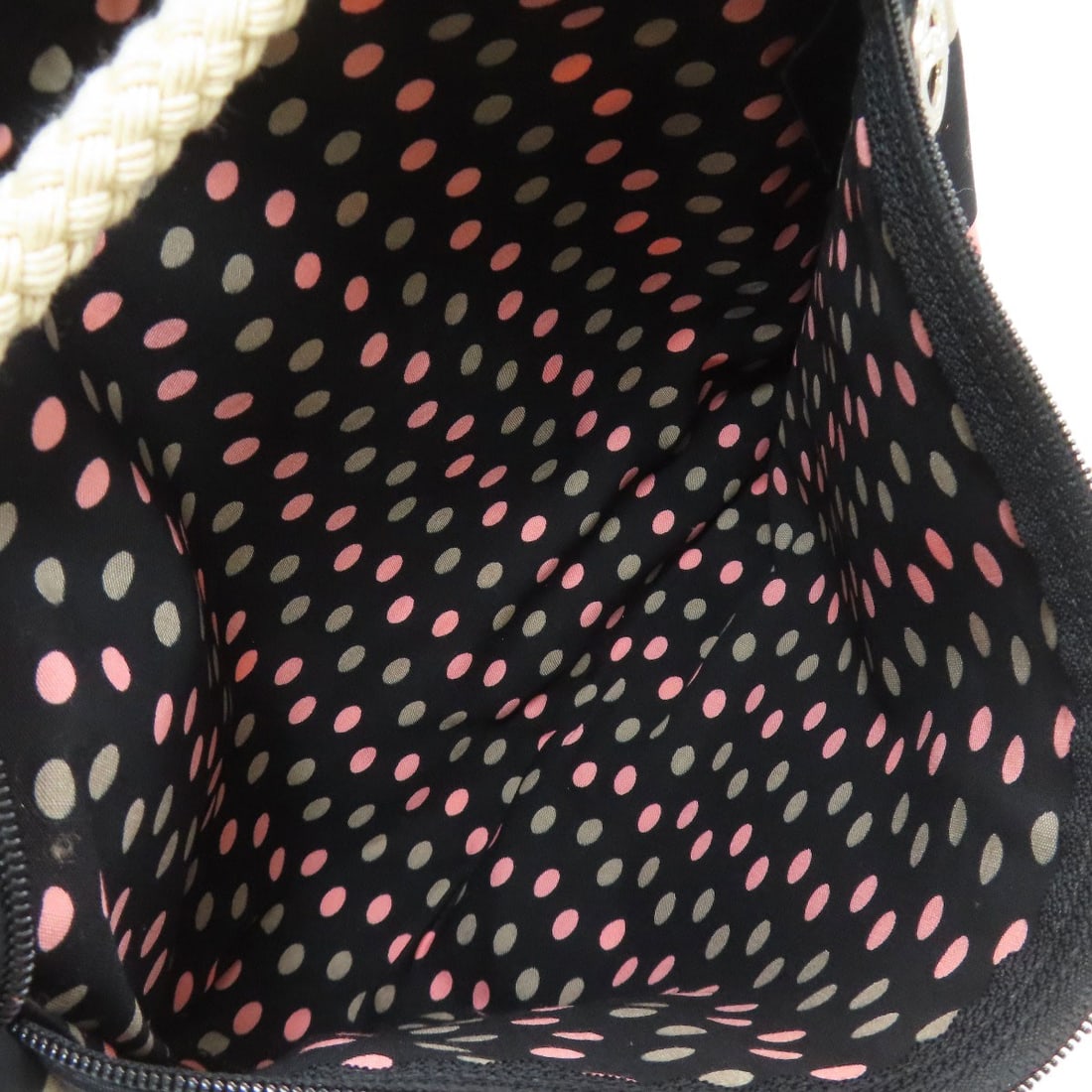 Longchamp Mini Pouch With Handle Handbag Canvas - 5