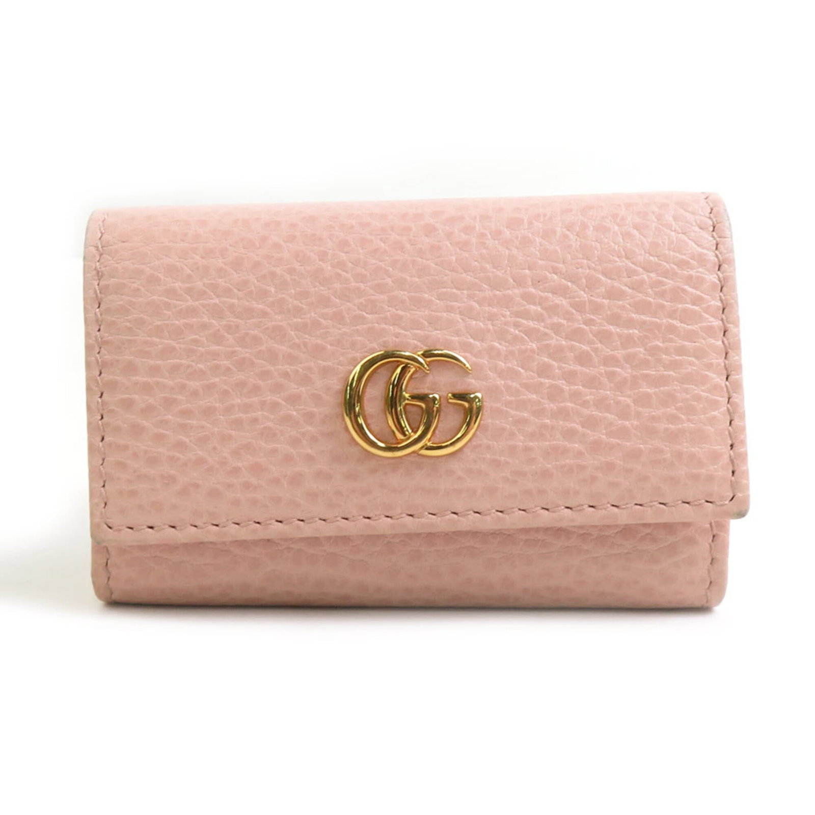 Leather Keycase Gucci: Leather Keycase Gucci Item Specifics: Brand: Gucci Type: Keycase Color: Pink Gender: Women Material: Leather Condition: Used (good), Traces of usage, scratches / dirt can be seen but generally in good