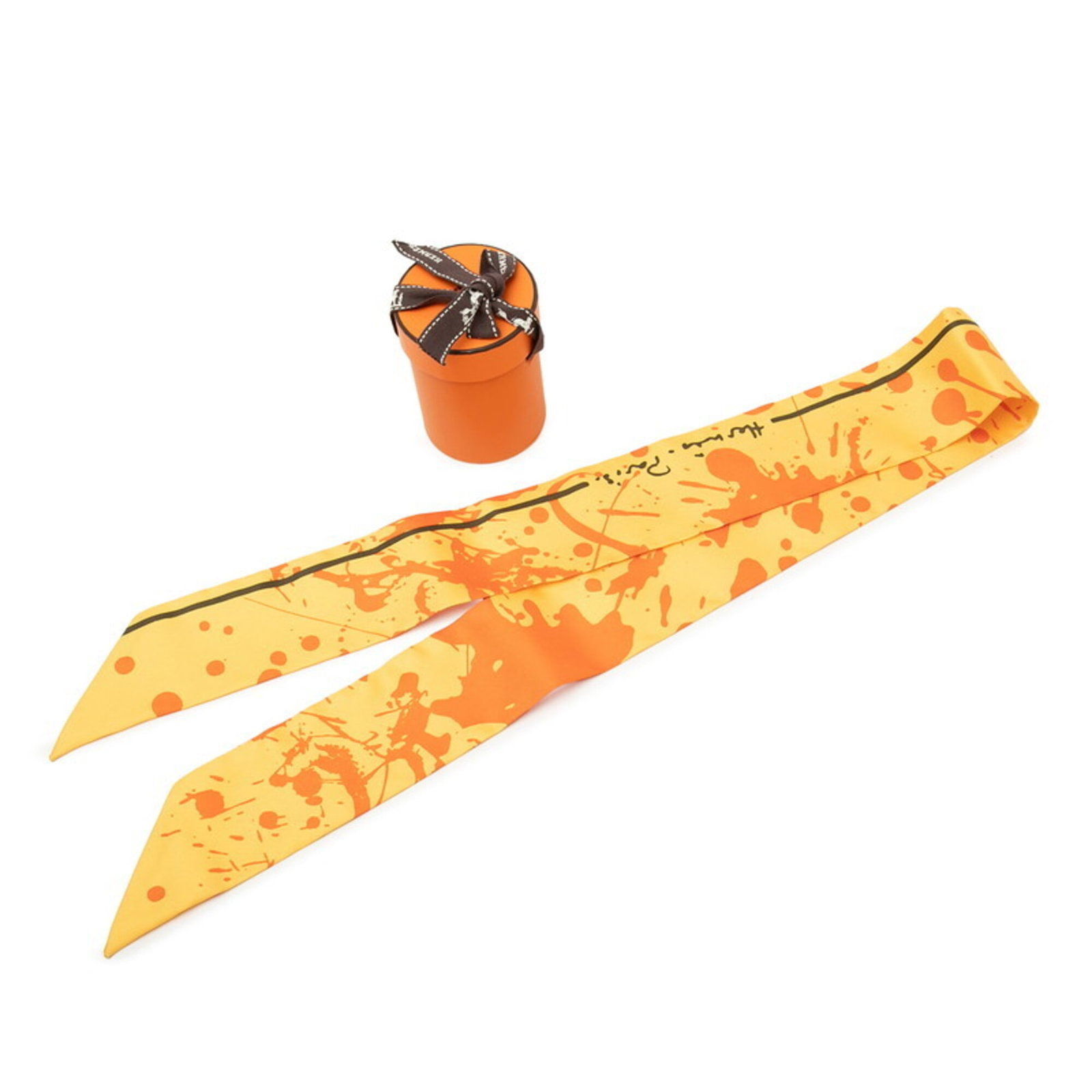 Silk Hermes Scarf - 6