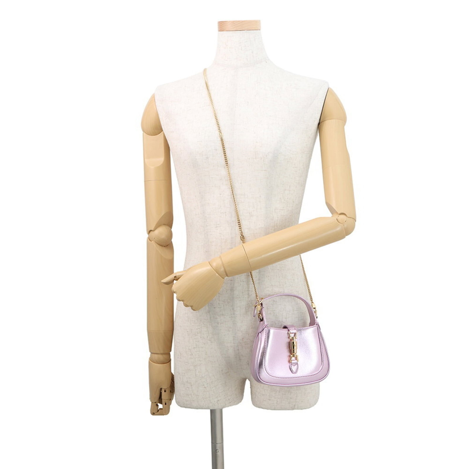 Handbag Leather Gucci - 5