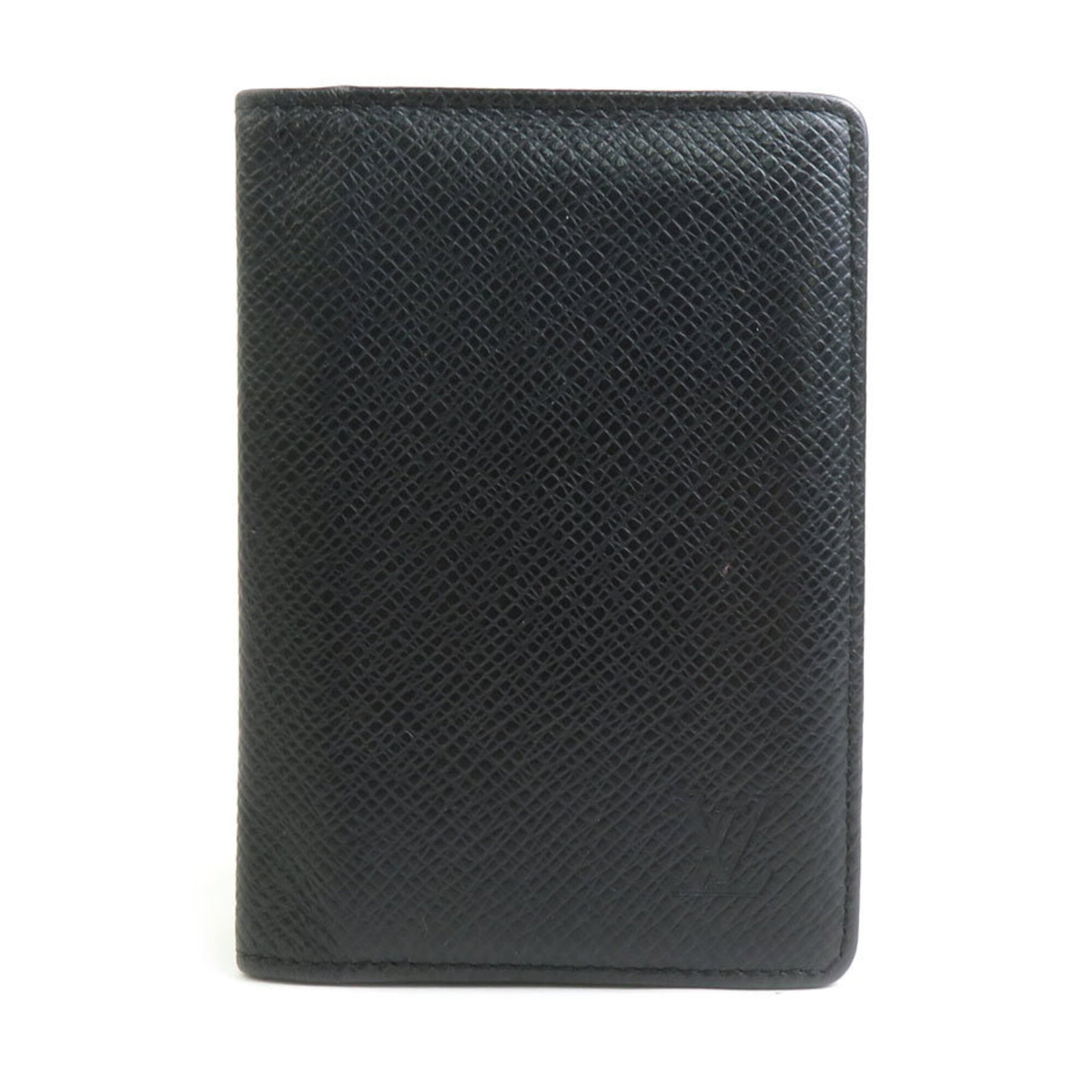 Louis Vuitton Card Case Taiga Leather: Louis Vuitton Card Case Taiga Leather Taiga Leather Card Case from Louis Vuitton bears the signature of its creator. Made from high-quality Taiga Leather, this card case showcases the iconic Ardoise c