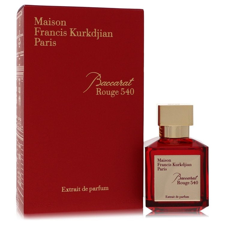 Baccarat Rouge 540 Perfume By Maison Francis Kurkdjian Extrait De Parfum Spray: Baccarat Rouge 540 Perfume By Maison Francis Kurkdjian Extrait De Parfum Spray Baccarat Rouge 540 Extrait De Parfum Spray by Maison Francis Kurkdjian - A sophisticated and alluring fragrance for