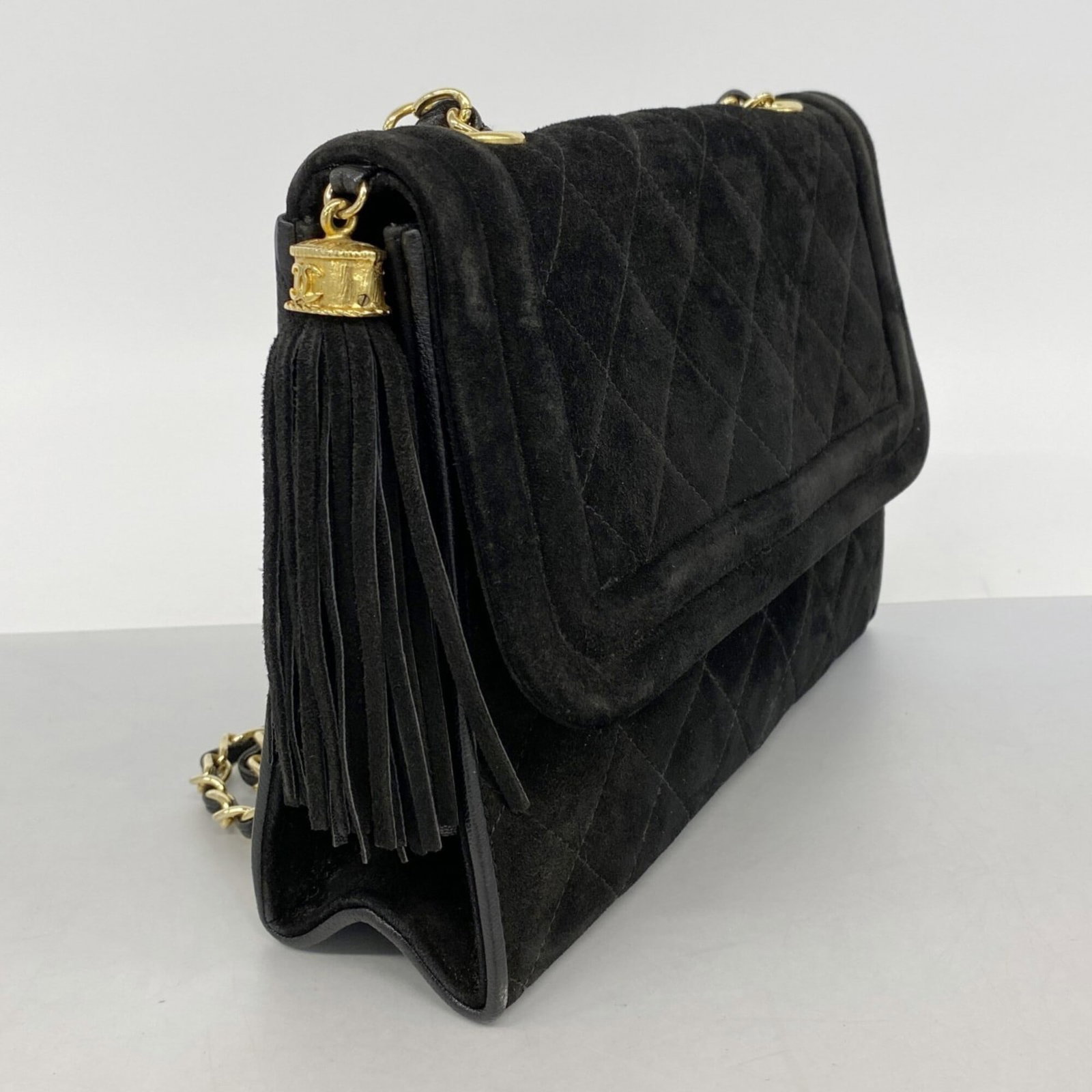 Chanel bag suede - 2