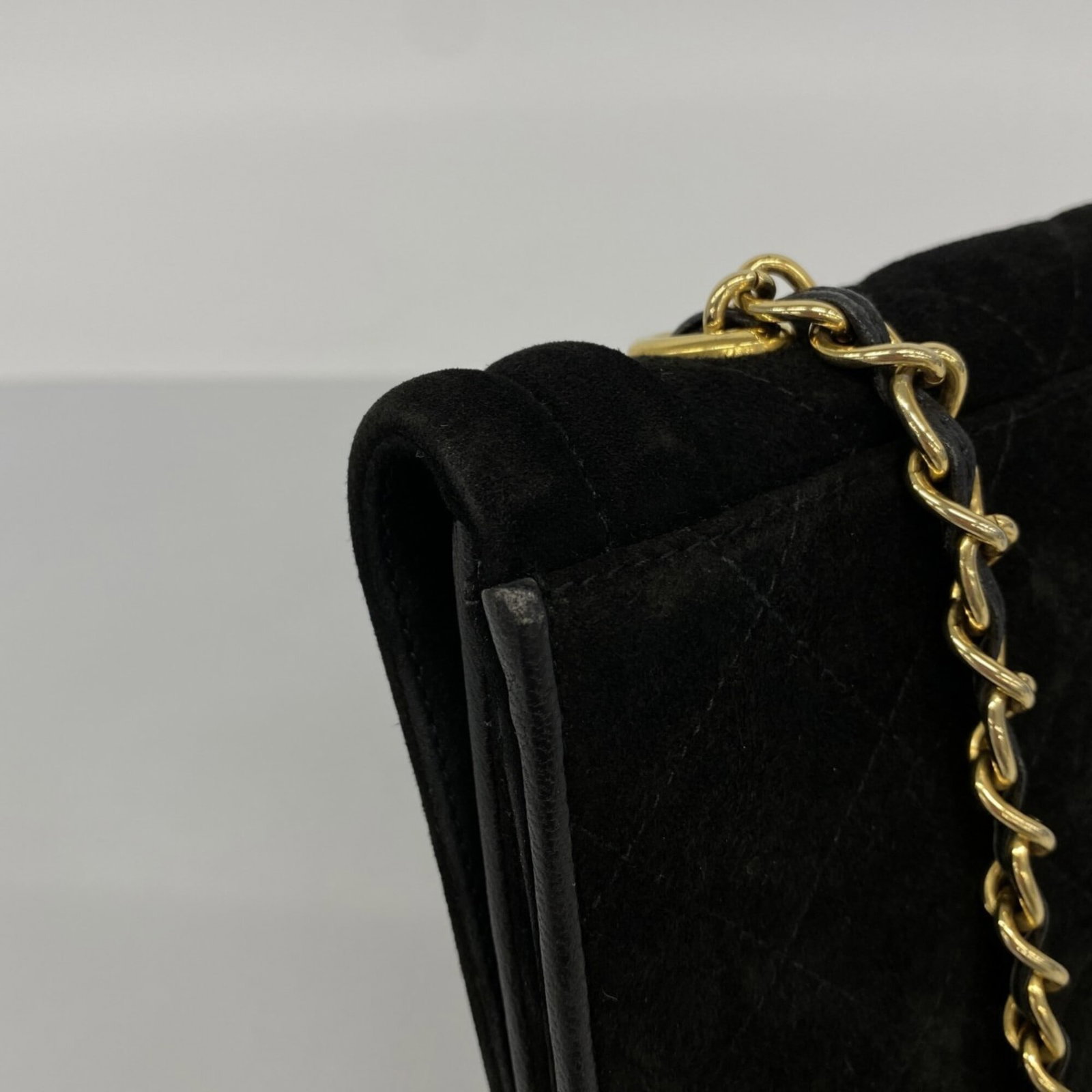Chanel bag suede - 9