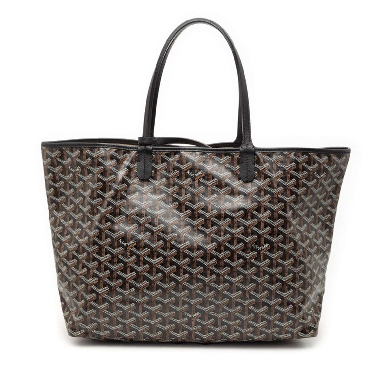 PVC Tote Bag By: PVC Tote Bag By Black and Brown PVC Tote Bag, A few traces of usage with some scratches / dirt visible. Made from pvc material, measuring 27cm x 19.5cm x 14cm in size. Used condition, overall in very