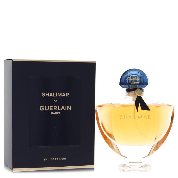 Shalimar Perfume By Guerlain Eau De Parfum Spray: Shalimar Perfume By Guerlain Eau De Parfum Spray 3 oz Eau De Parfum Spray, Guerlain's iconic Shalimar Perfume for Women, boasts a rich and exotic fragrance. This classic scent features notes of