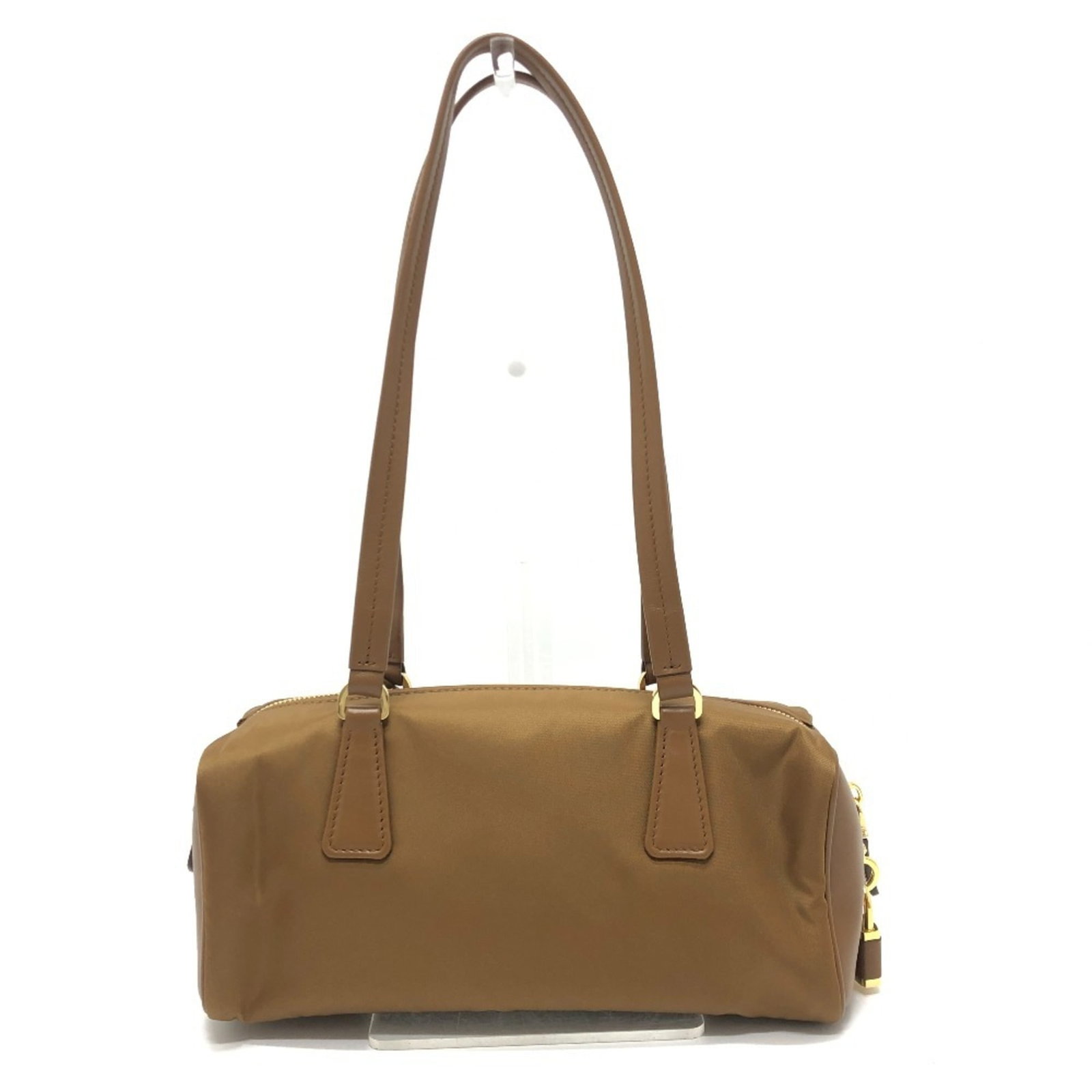 Nylon Leather Prada Shoulder Bag - 2
