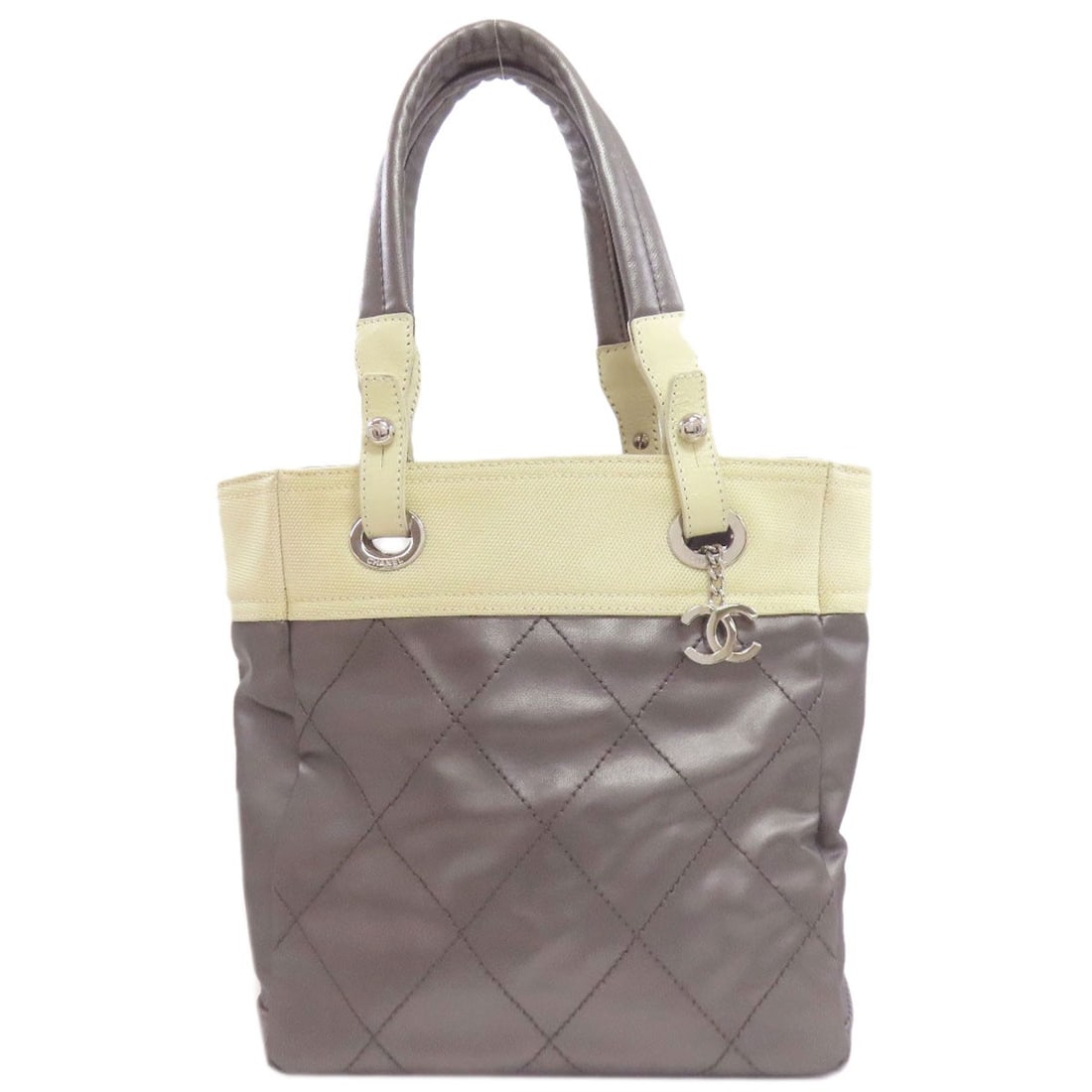 Chanel Paris-Biarritz Pm Silverhardware Handbag Calf (1 of 20)