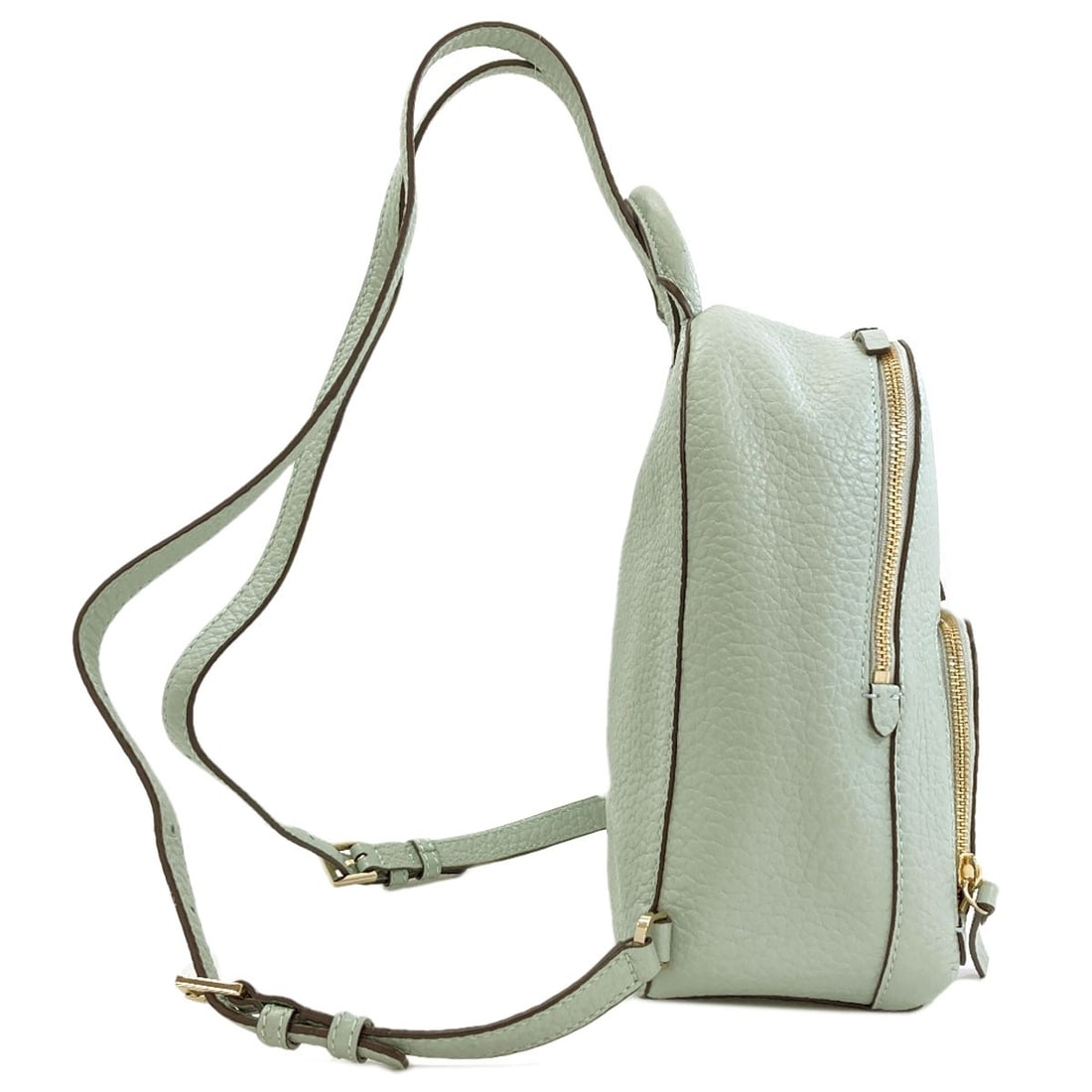 Kate Spade logo daypack leather backpack - 3