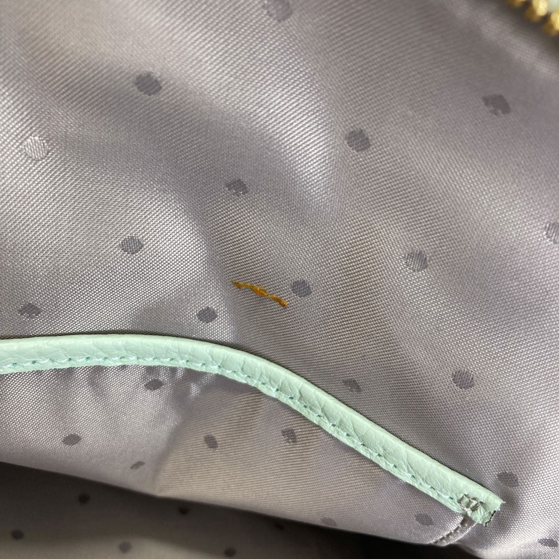 Kate Spade logo daypack leather backpack - 7