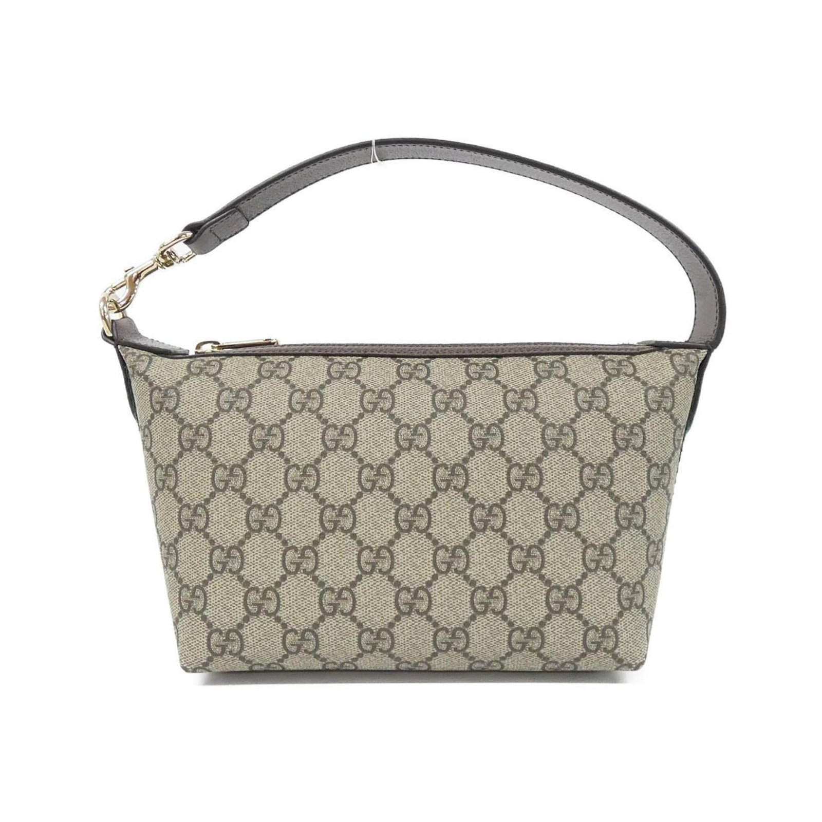 Coated Canvas Gucci Bag Shoulder: Coated Canvas Gucci Bag Shoulder Coated canvas Gucci bag with classic design, featuring a timeless beige and brown color combination. This shoulder bag has a practical size of 13cm x 26cm x 10cm, maki