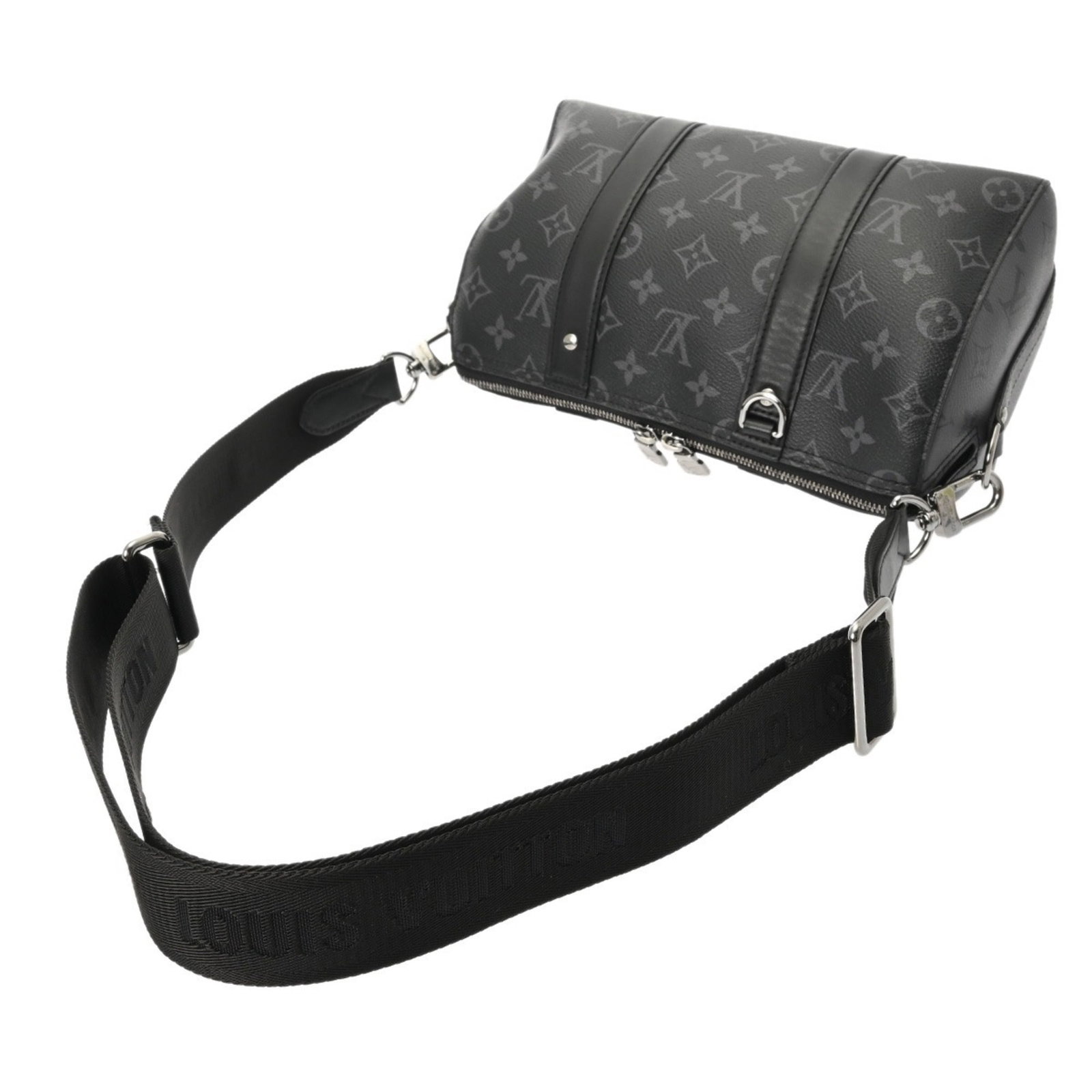 Shoulder bag monogram Louis Vuitton eclipse - 4