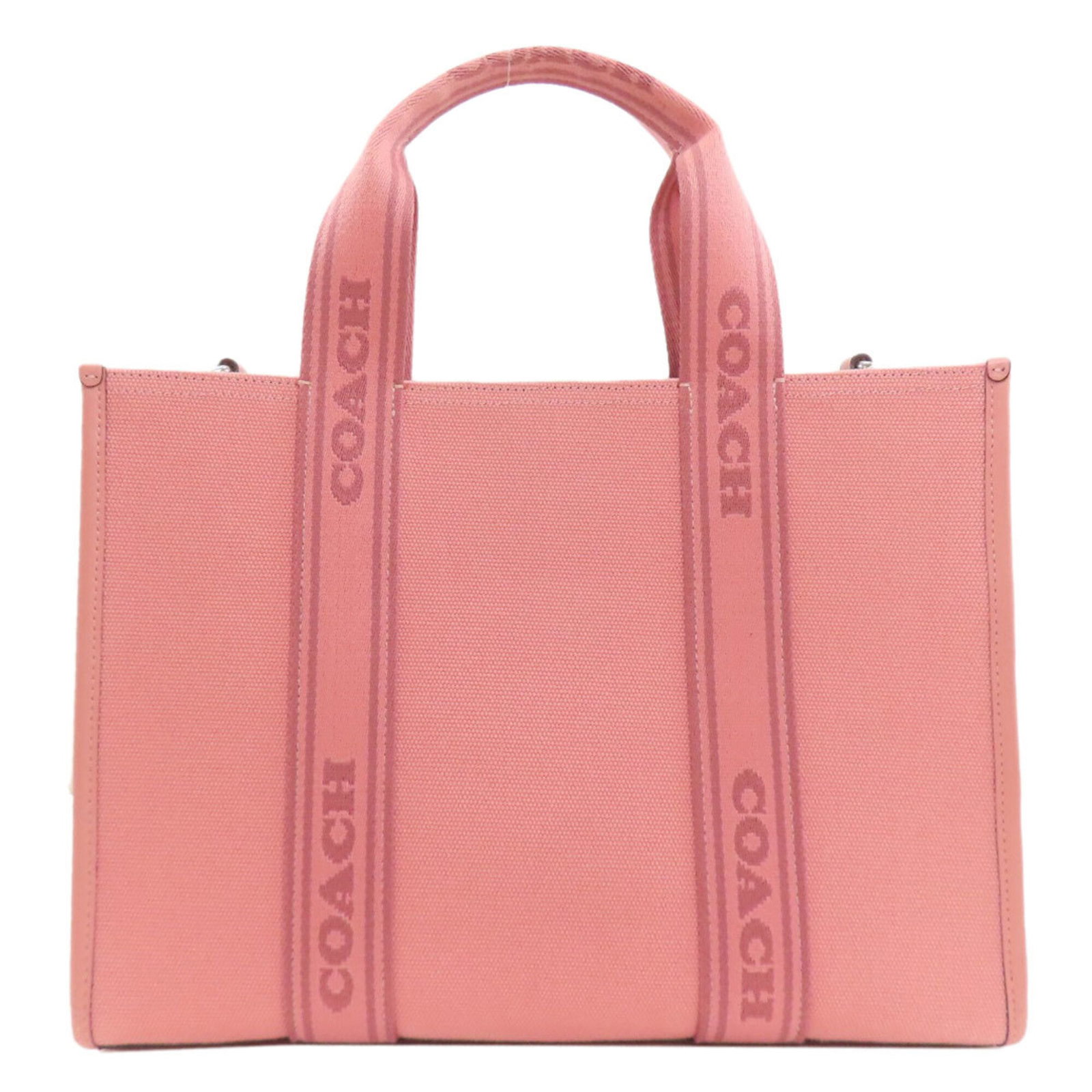 Canvas Coach Handbag - 2