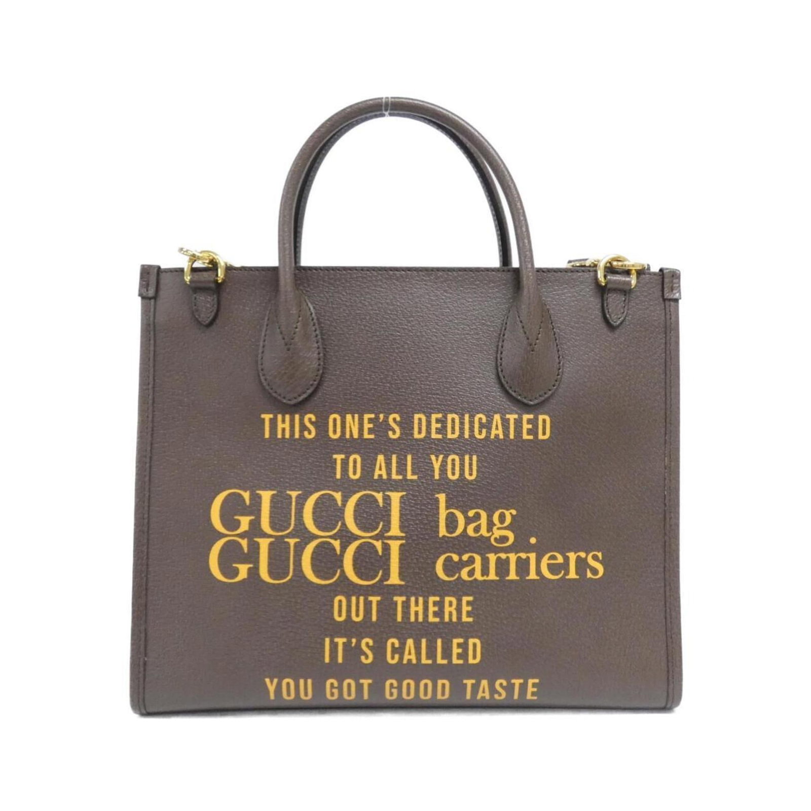 Handbag Leather Gucci - 2