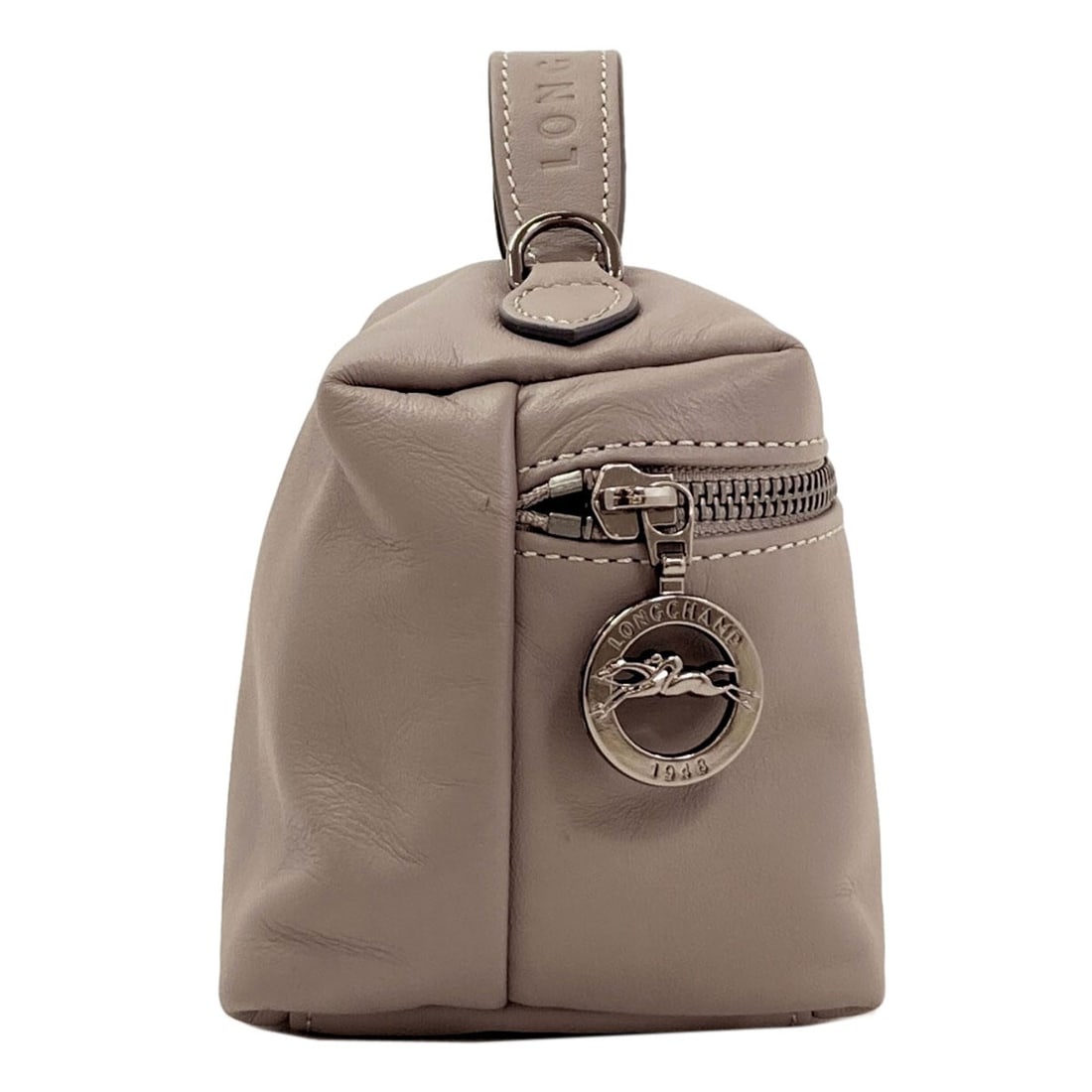 Extra Handbag Leather Longchamp Pliage - 3