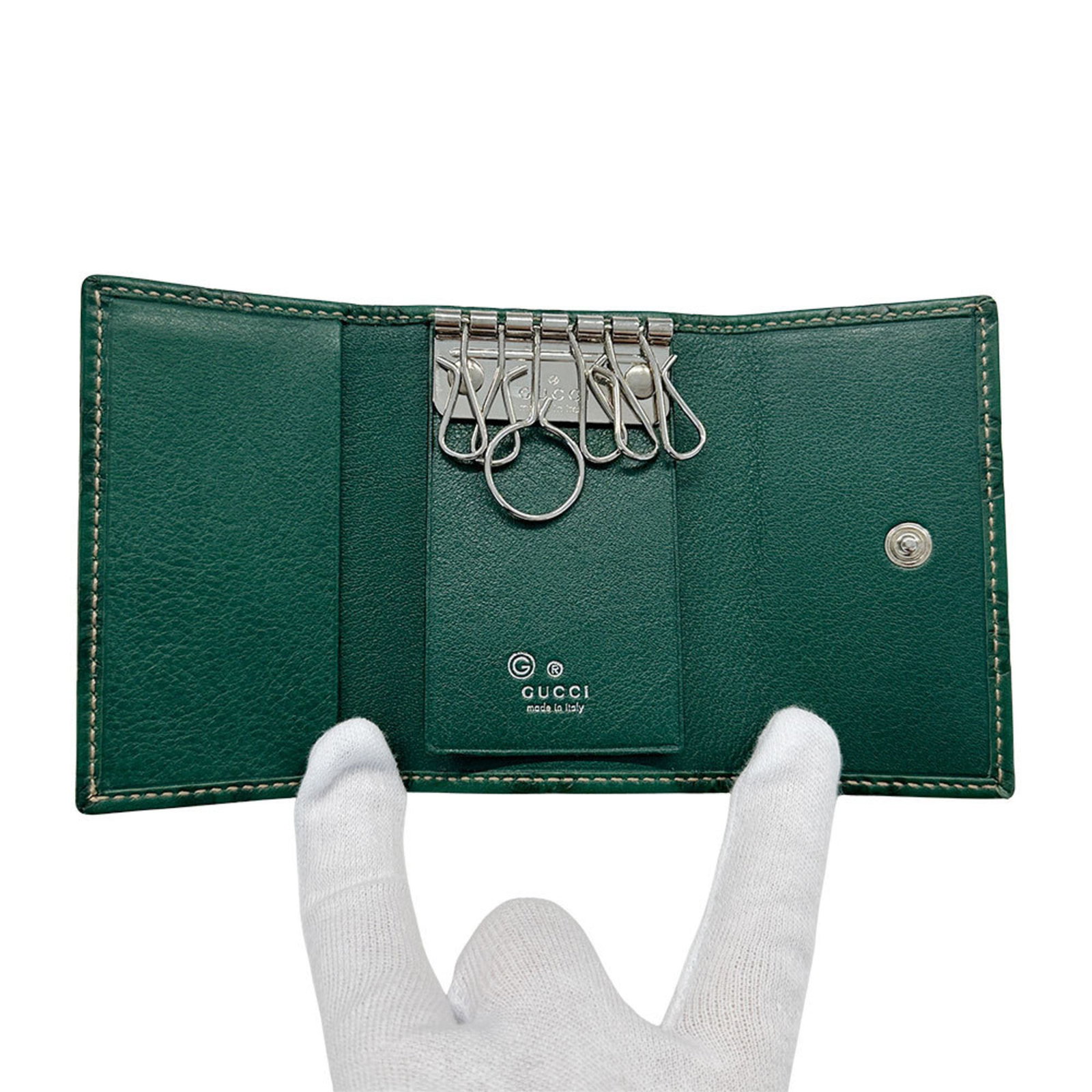 Leather Keycase Gucci - 7