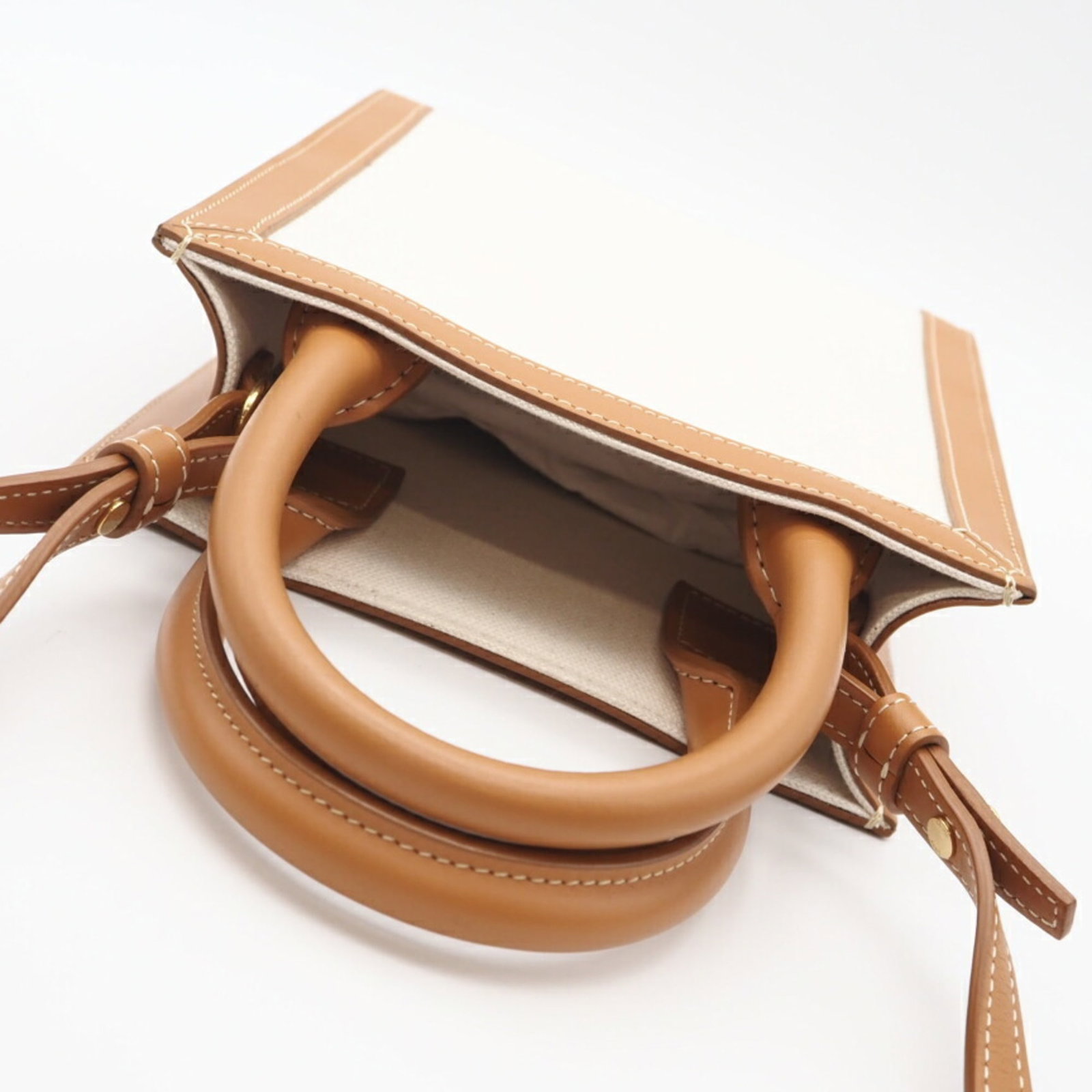 Canvas bag shoulder Celine - 8