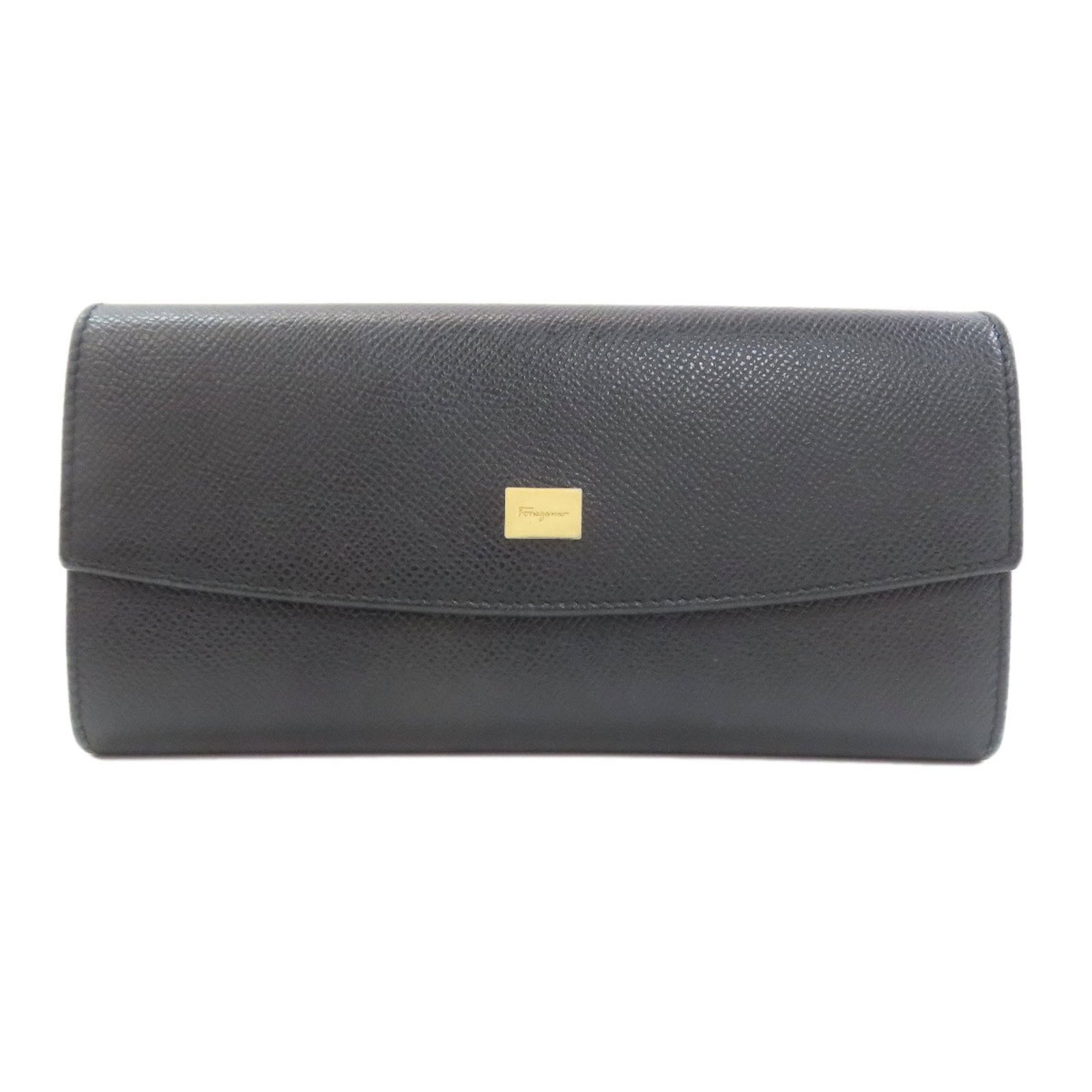 Ferragamo Long Wallet Leather Bi Fold Salvatore (1 of 20)