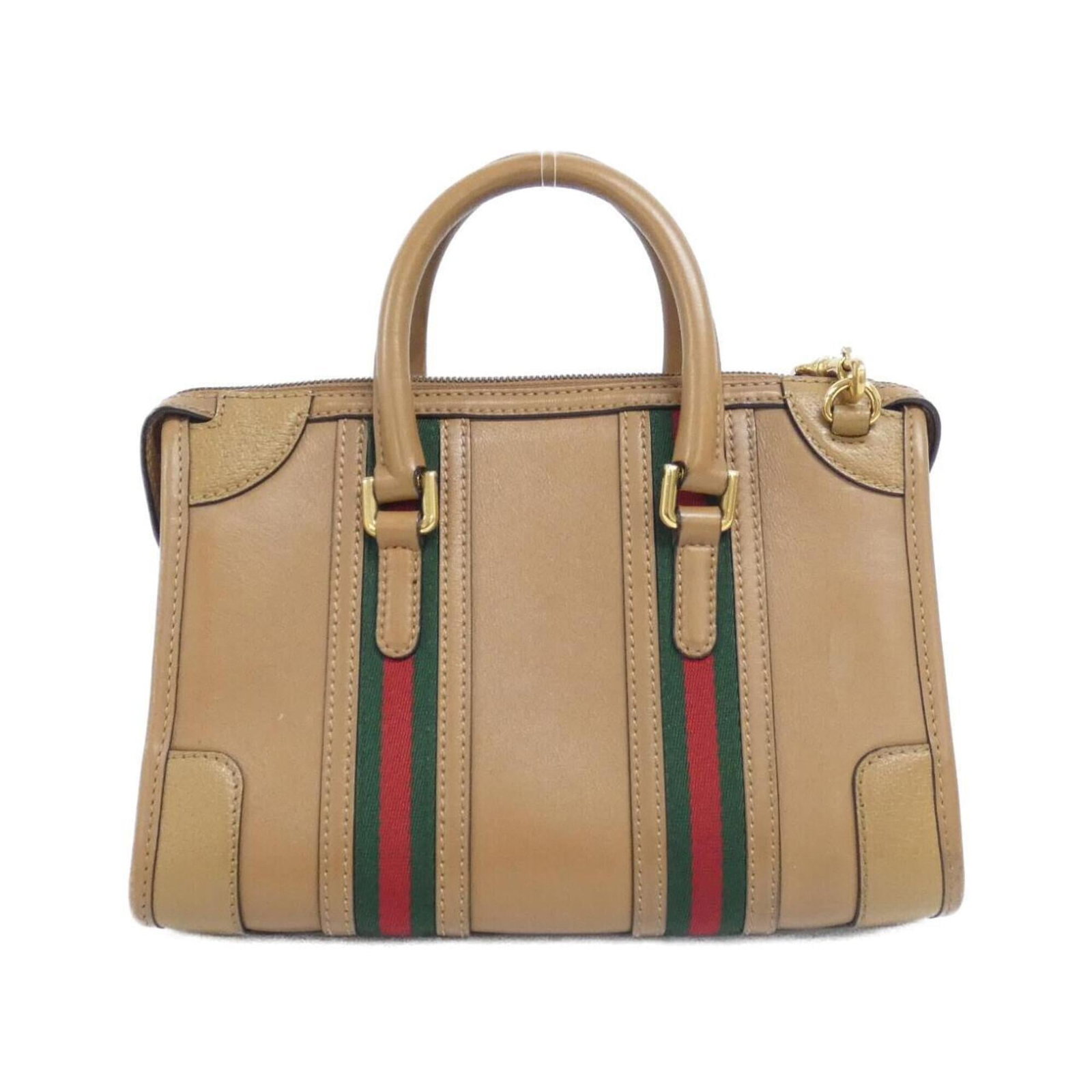 Handbag Leather Gucci - 2