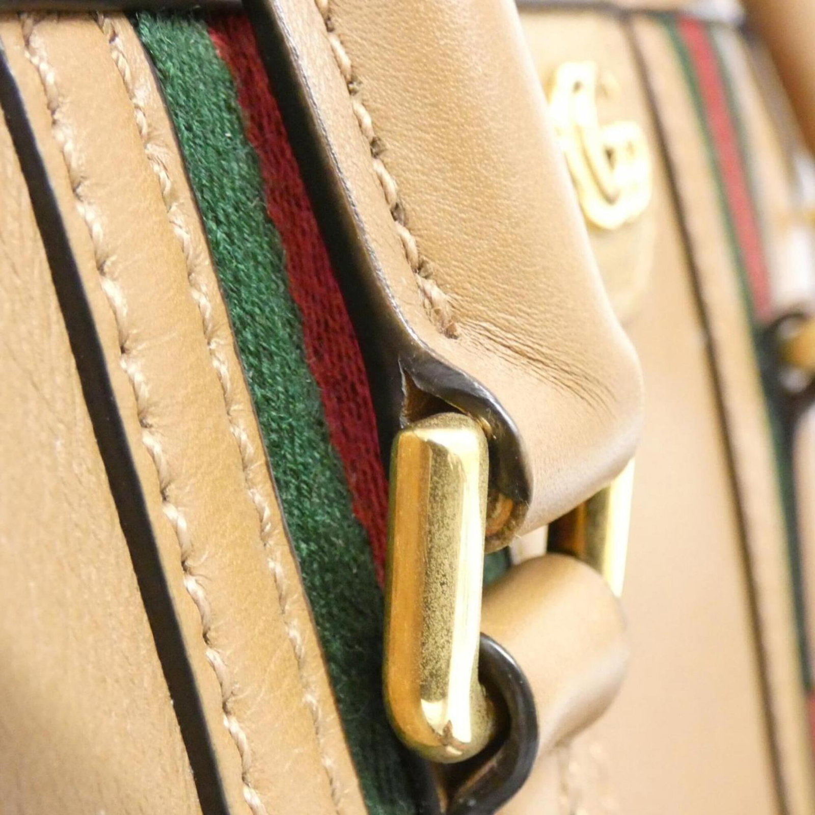 Handbag Leather Gucci - 7