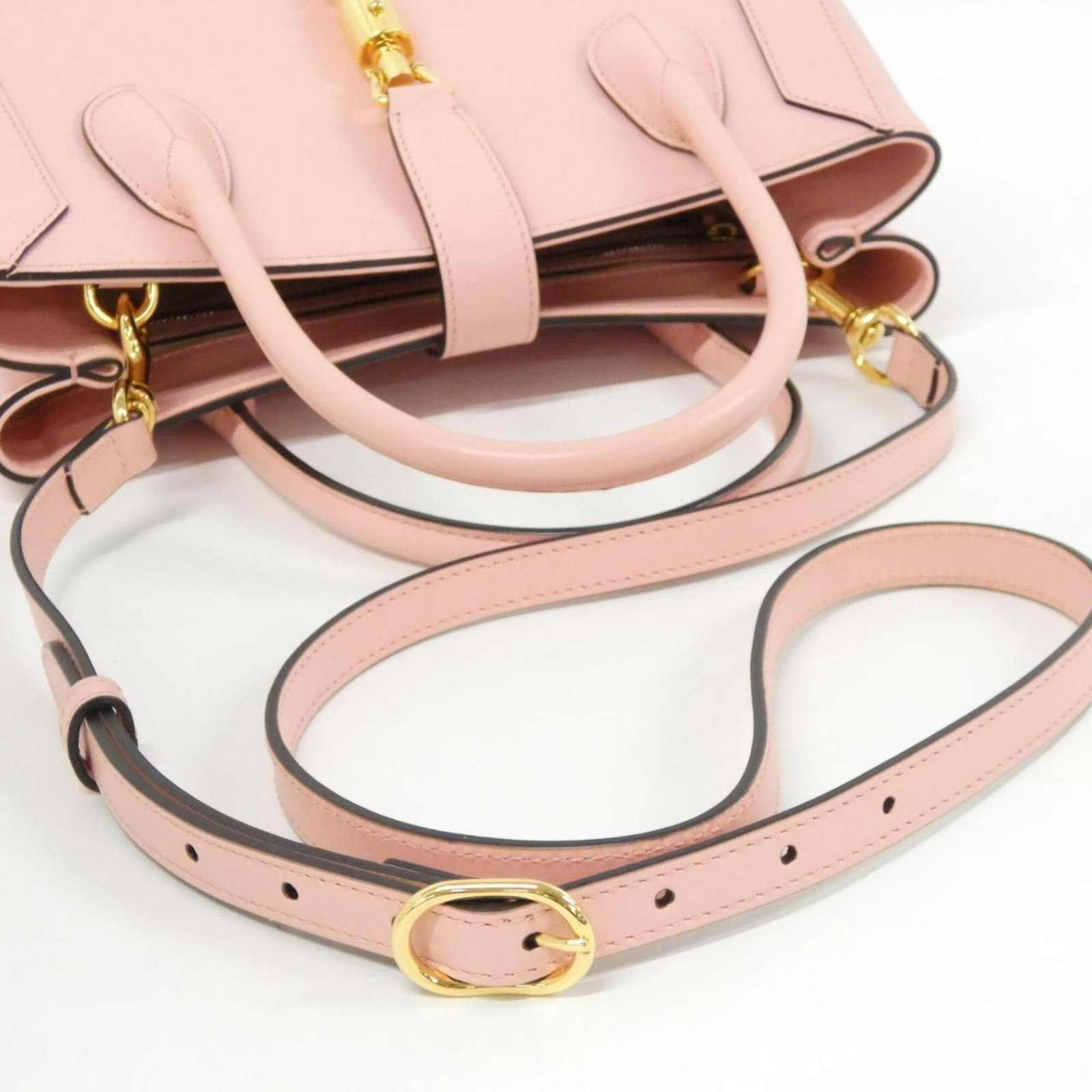 Handbag Leather Gucci - 8