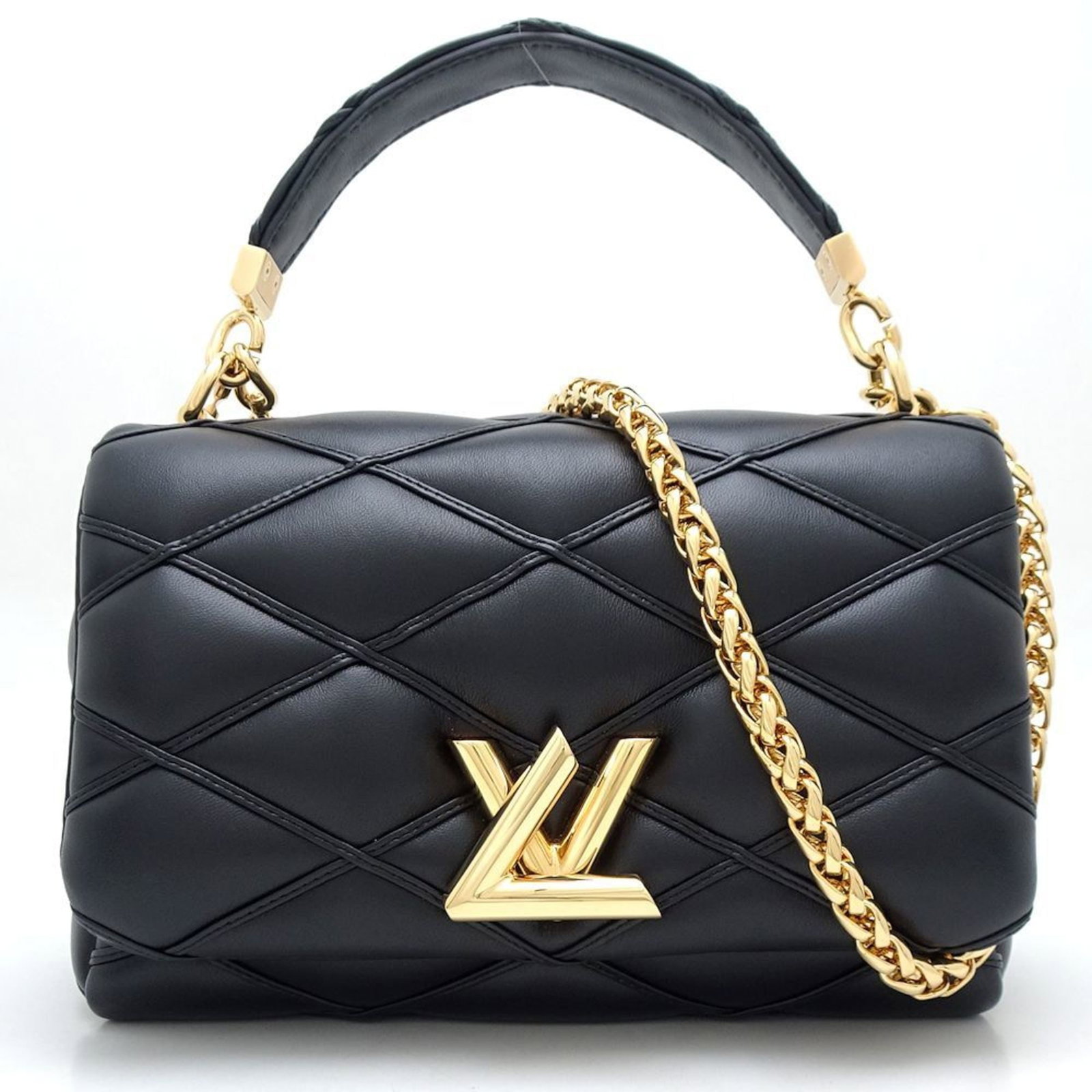 Leather shoulder bag by Louis Vuitton (1 of 10)