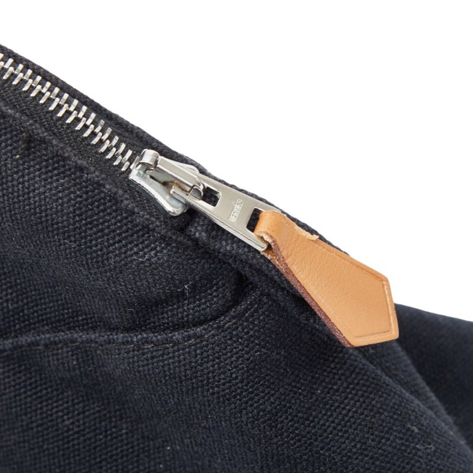 Canvas Leather Pouch by Hermes - 8