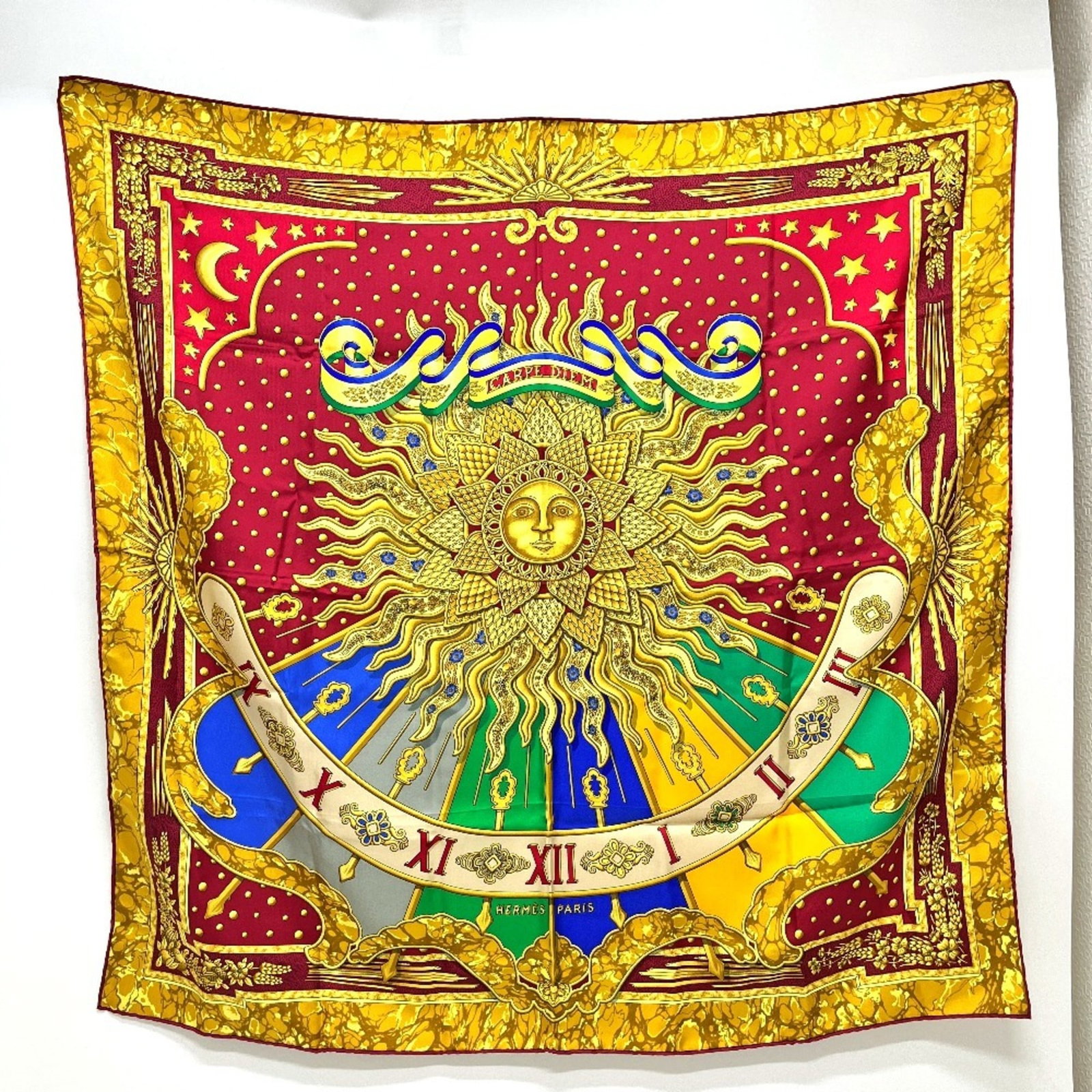 Silk Hermes Scarf - 3