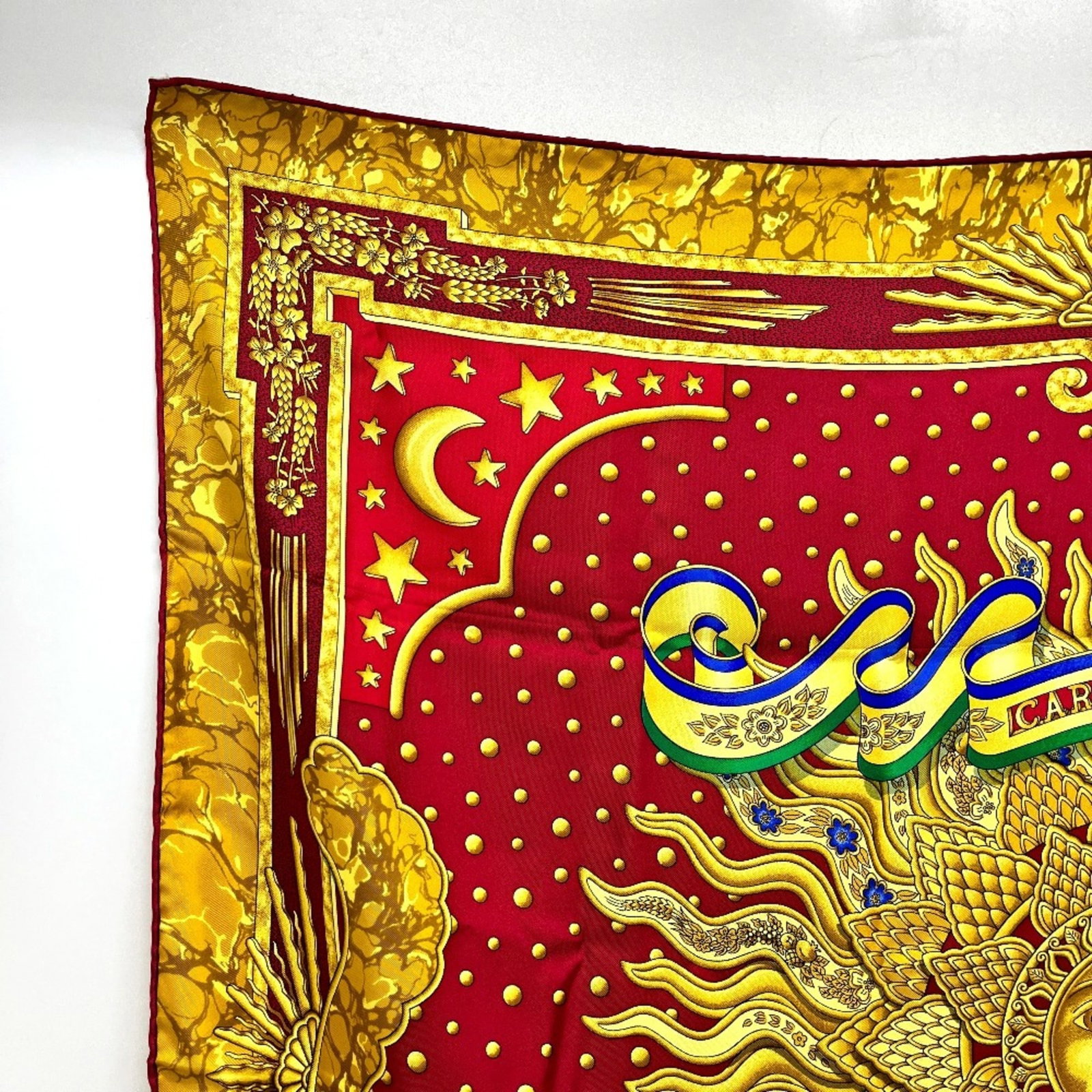 Silk Hermes Scarf - 4