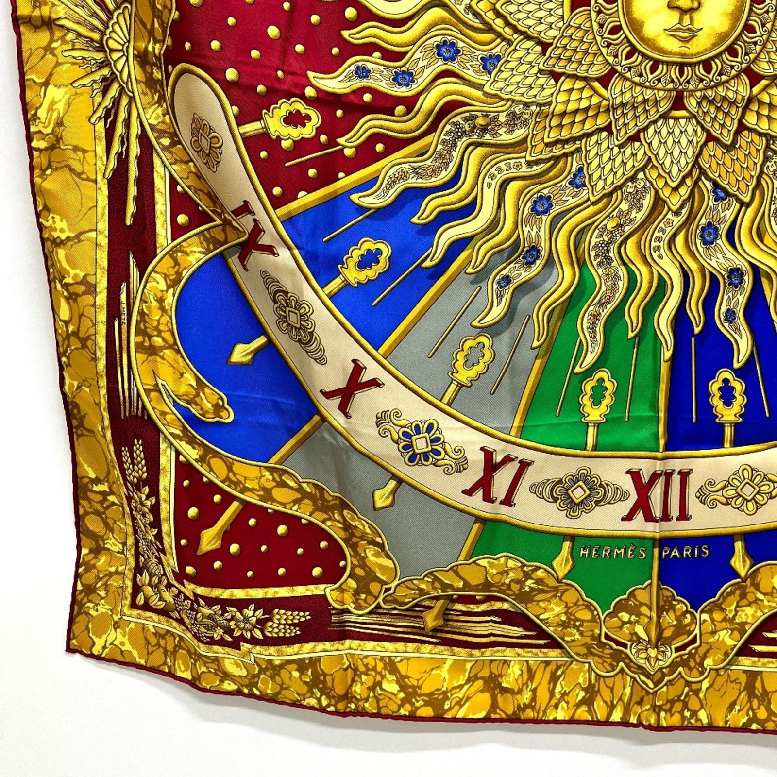 Silk Hermes Scarf - 7