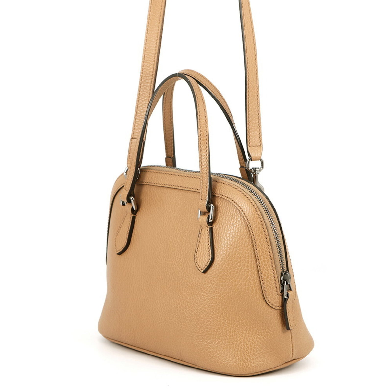 Handbag Leather Gucci - 2