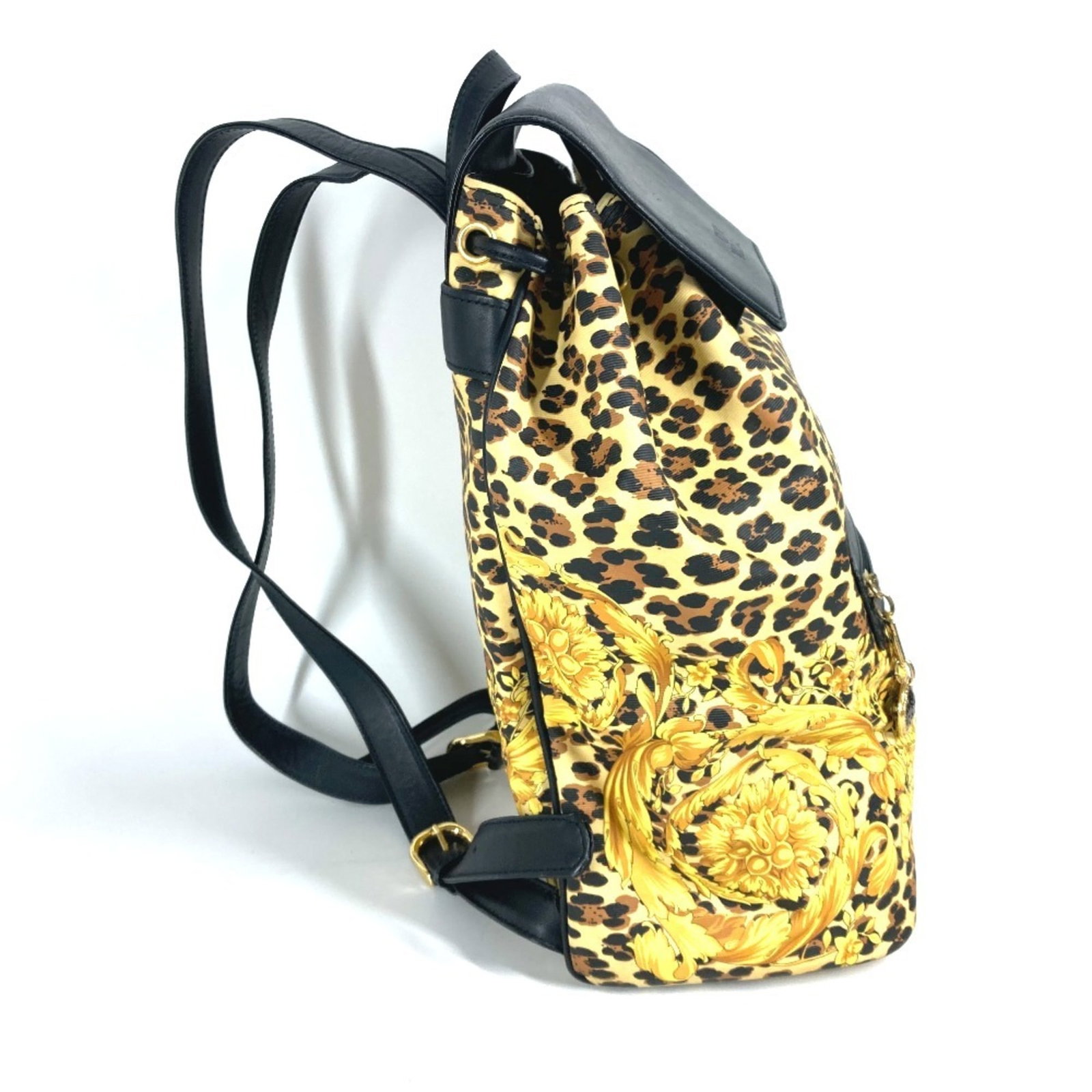 PVC Leather Versace Backpack - 3