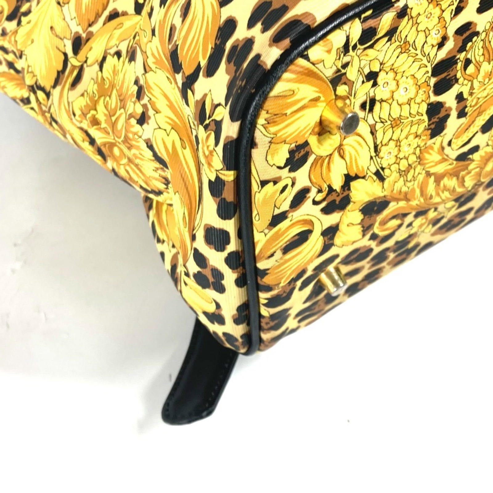 PVC Leather Versace Backpack - 7