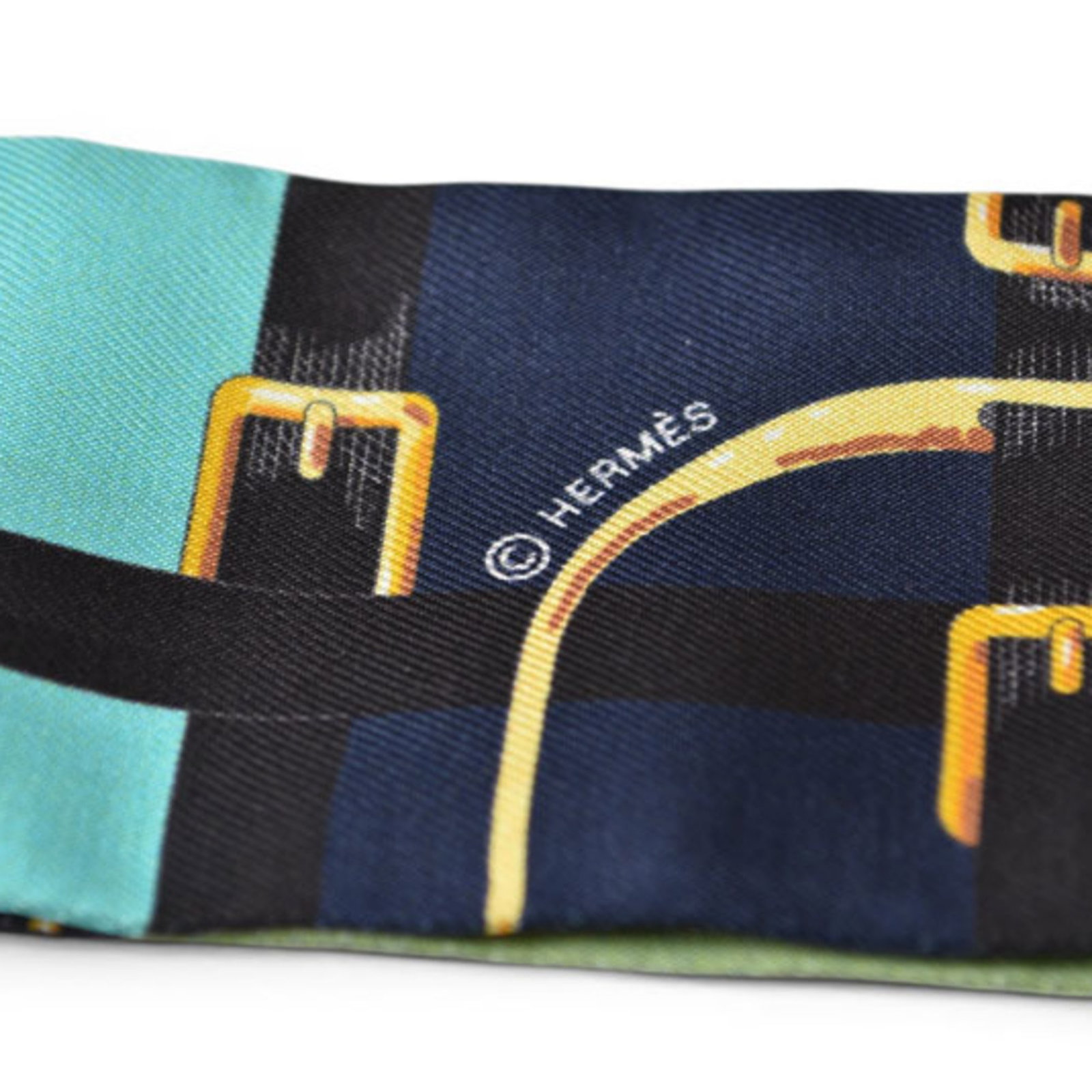 Silk Hermes Scarf - 6
