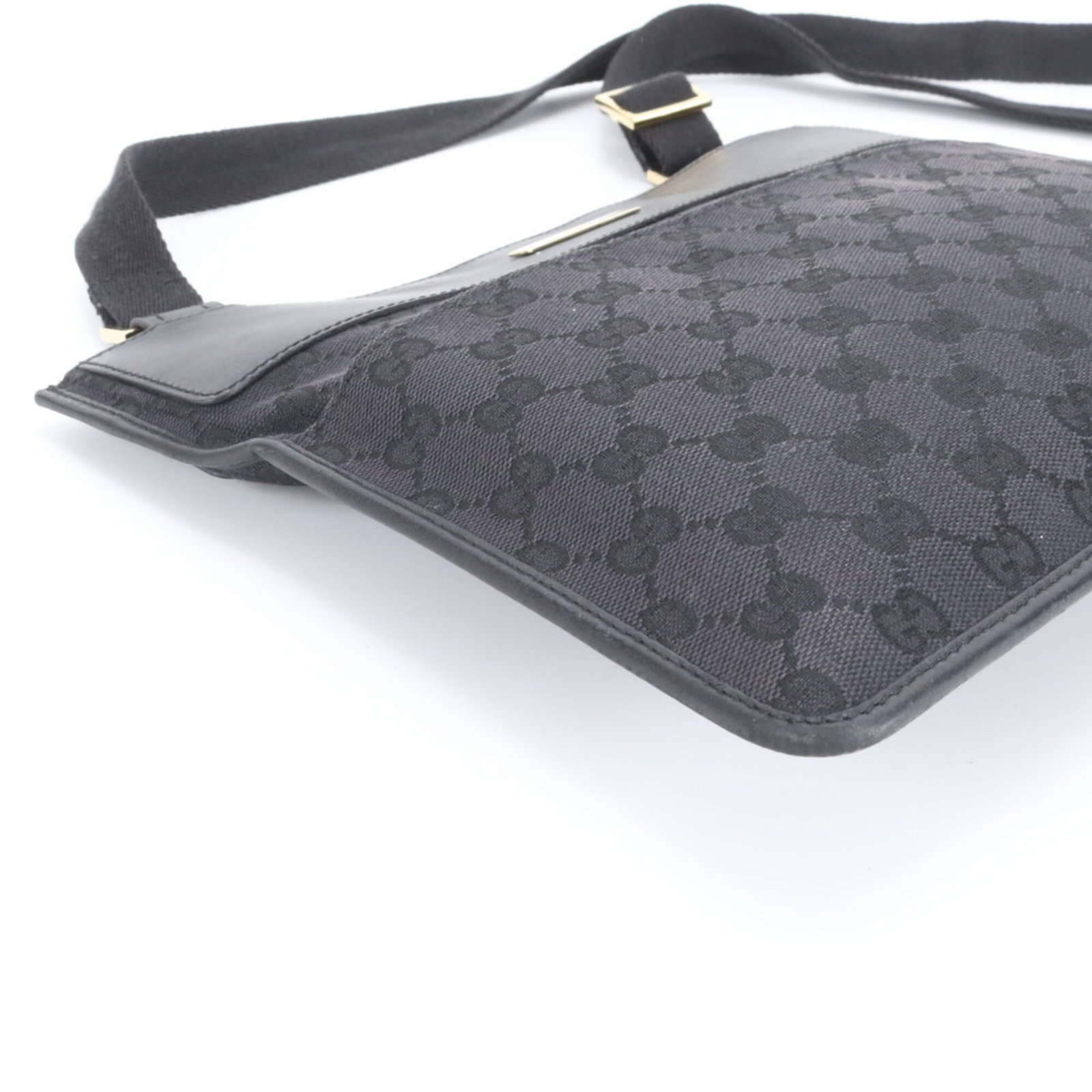 Shoulder Bag Canvas Leather - 5
